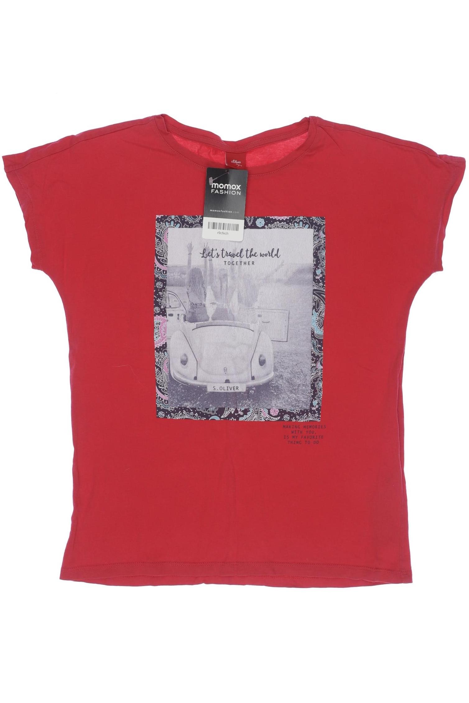 

s.Oliver Damen T-Shirt, pink, Gr. 152