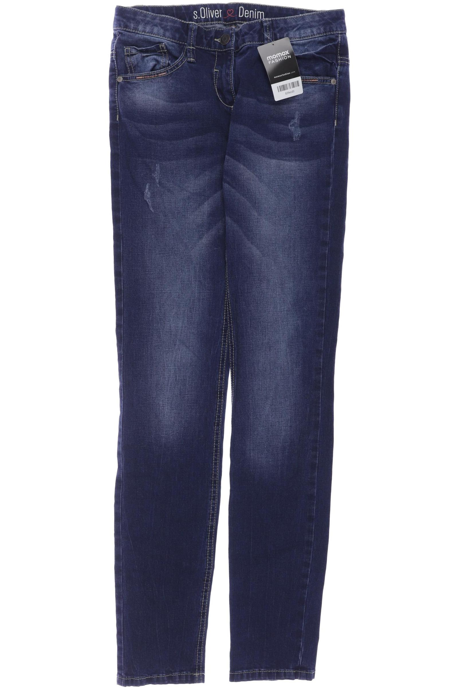 

s.Oliver Damen Jeans, blau, Gr. 176