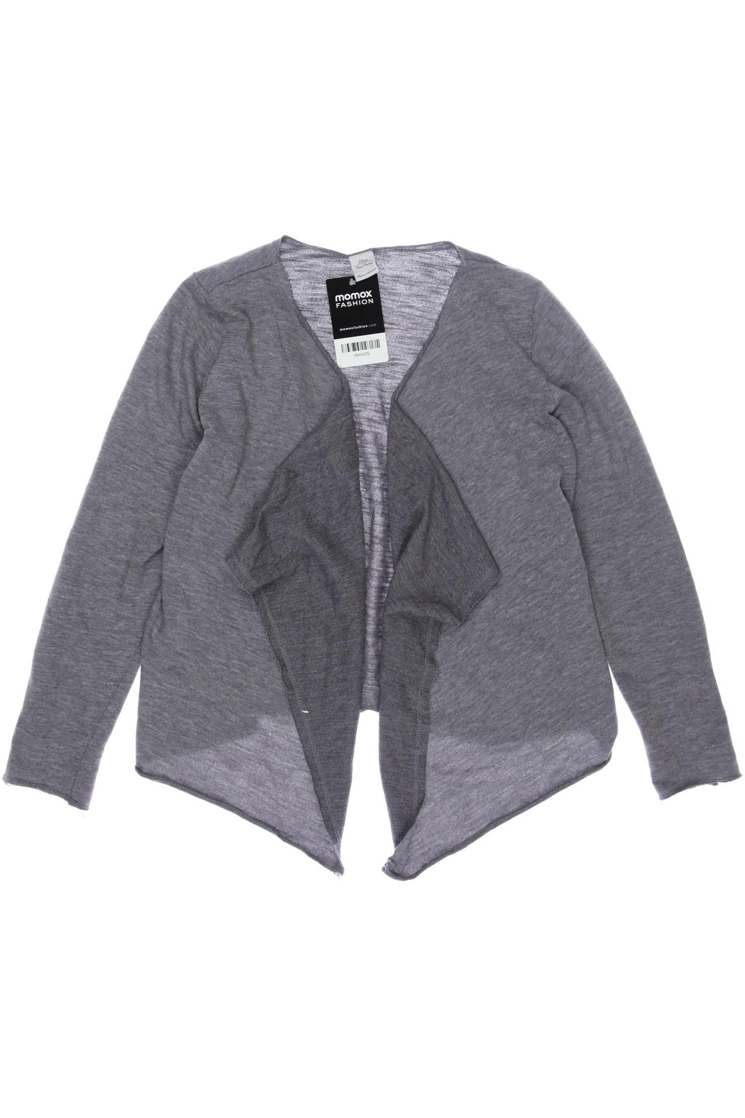 

s.Oliver Damen Strickjacke, grau, Gr. 152