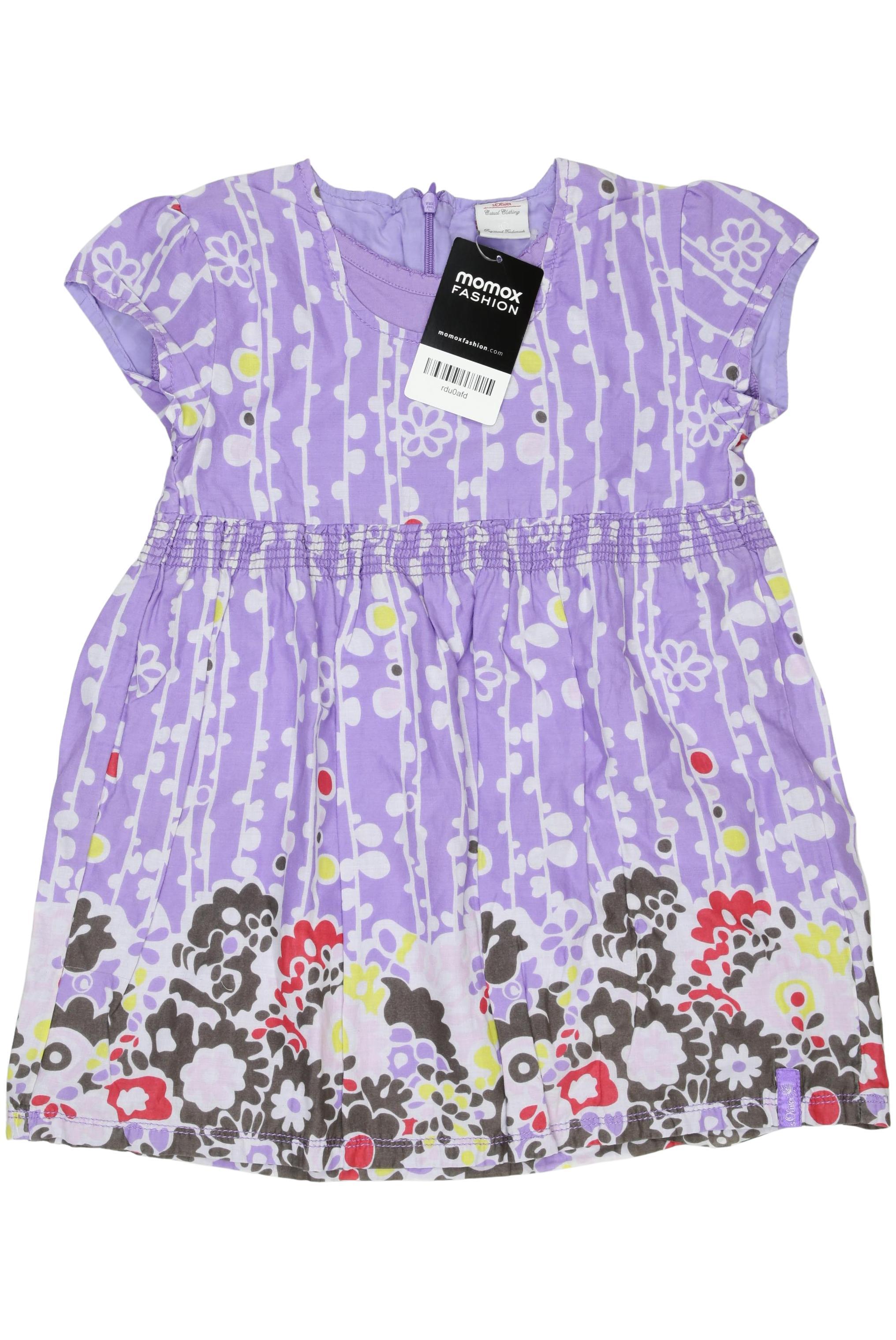

s.Oliver Damen Kleid, flieder, Gr. 116