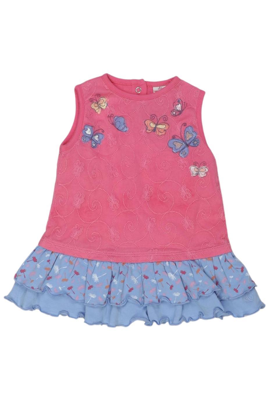 

s.Oliver Mädchen Kleid, pink, Gr. 68