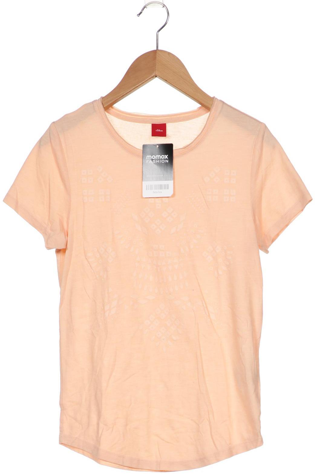 

s.Oliver Damen T-Shirt, orange, Gr. 164