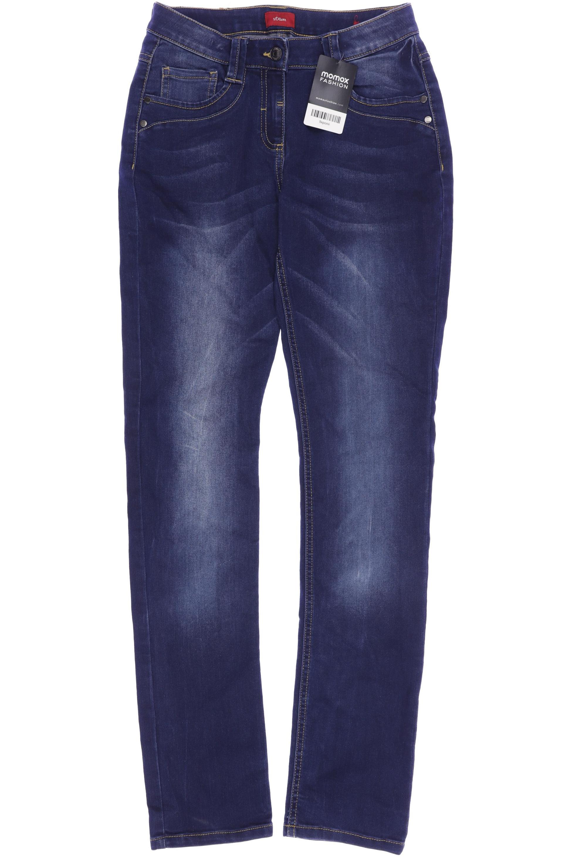 

s.Oliver Damen Jeans, blau, Gr. 146