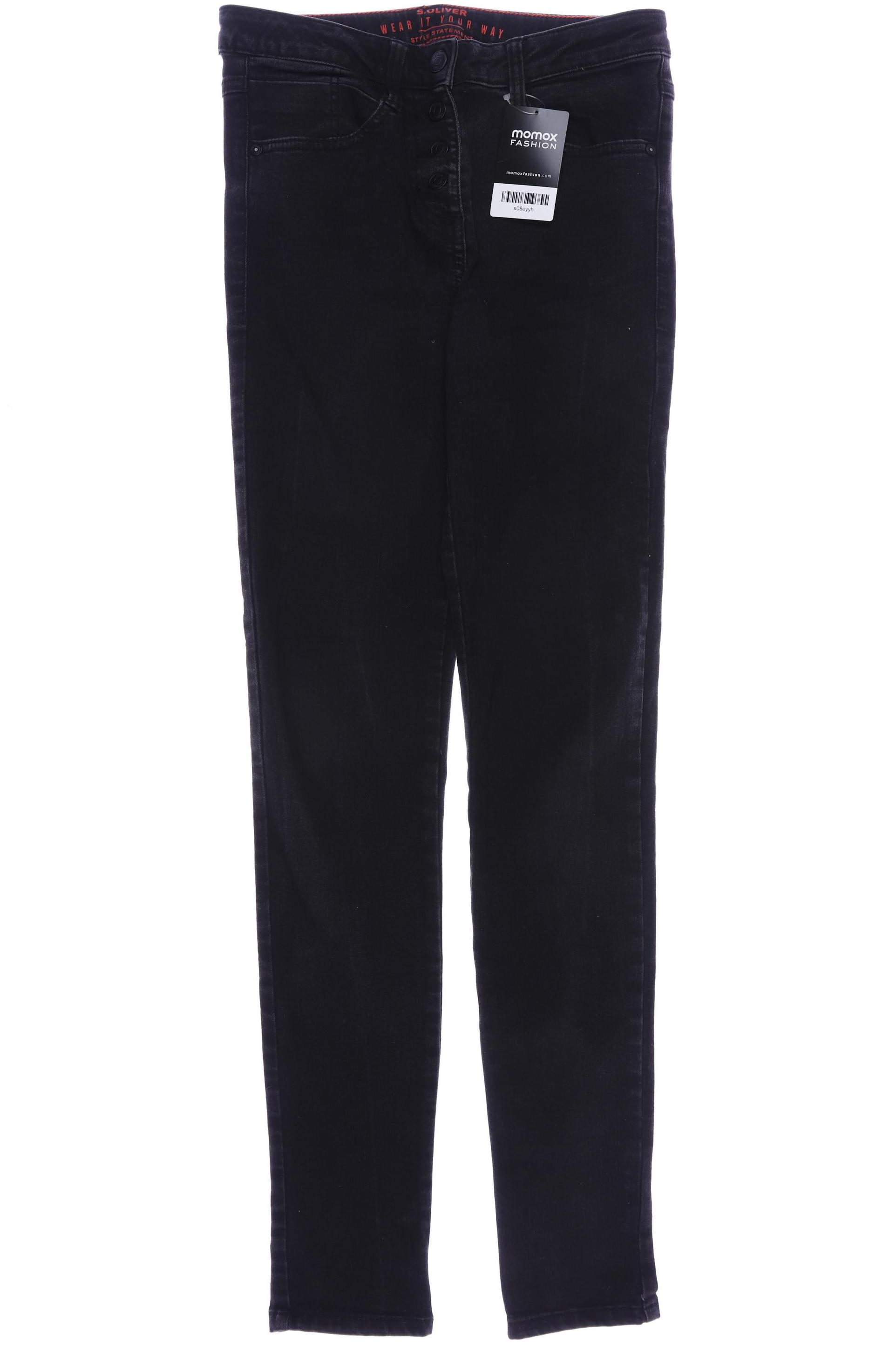 

s.Oliver Mädchen Jeans, schwarz