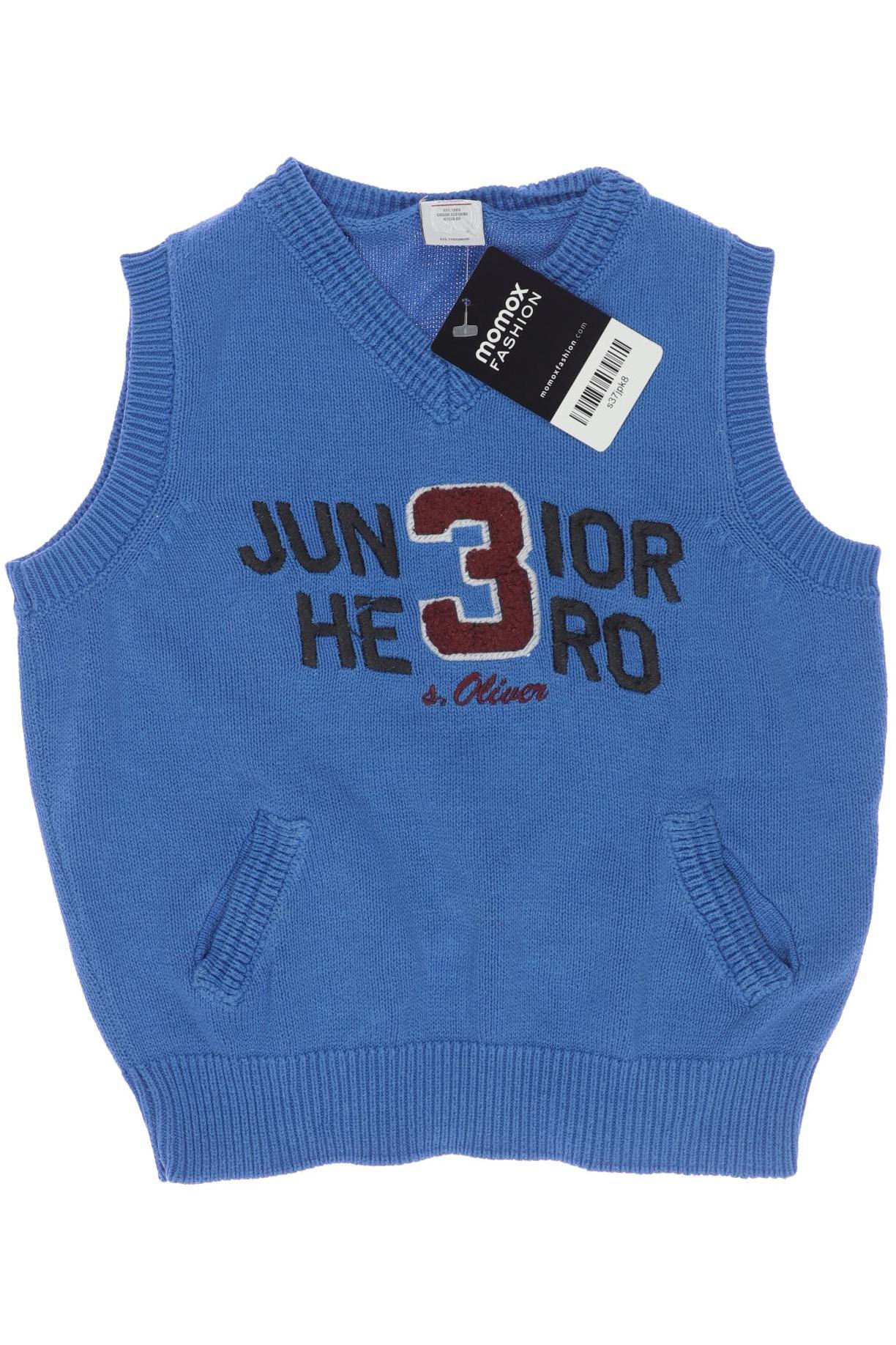 

s.Oliver Damen Pullover, blau, Gr. 116