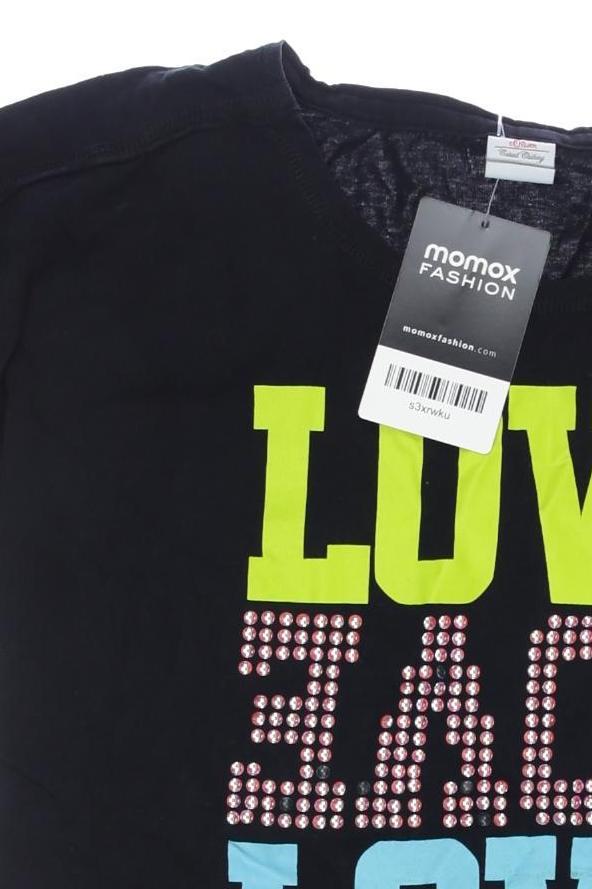 Thumbnail - s.Oliver Mädchen T-Shirt, schwarz, Gr. 152