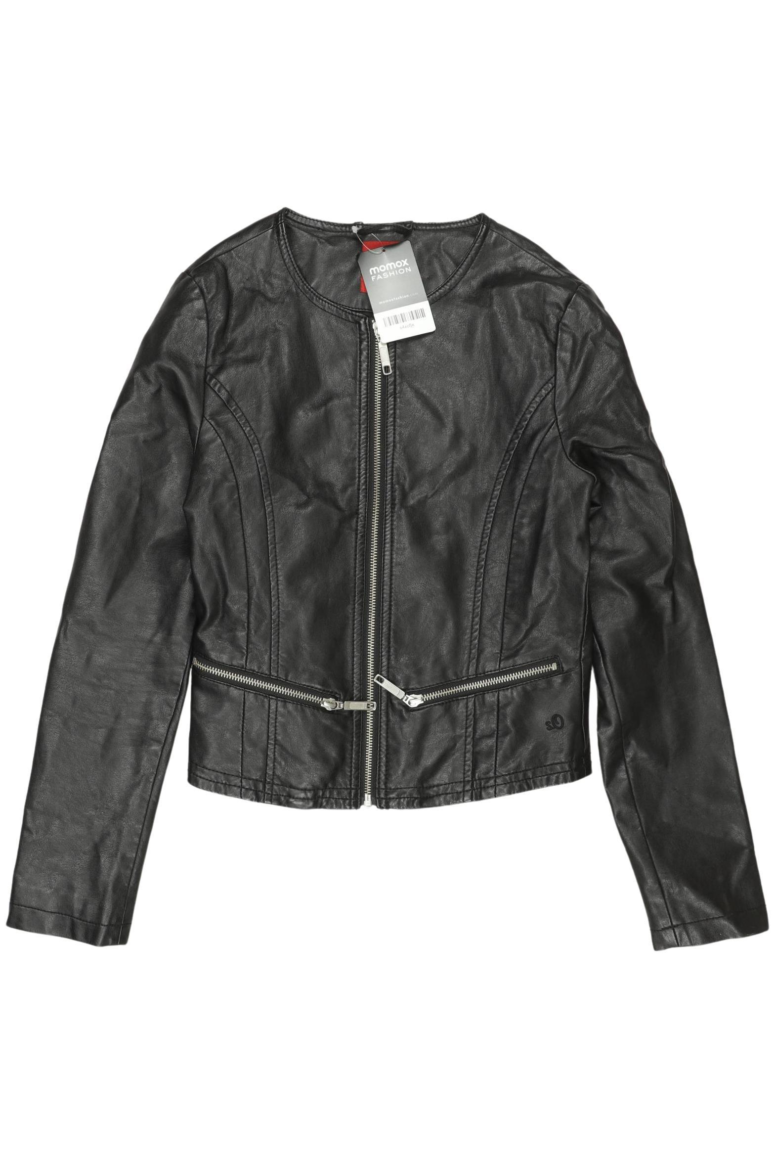 

s.Oliver Damen Jacke, schwarz, Gr. 164