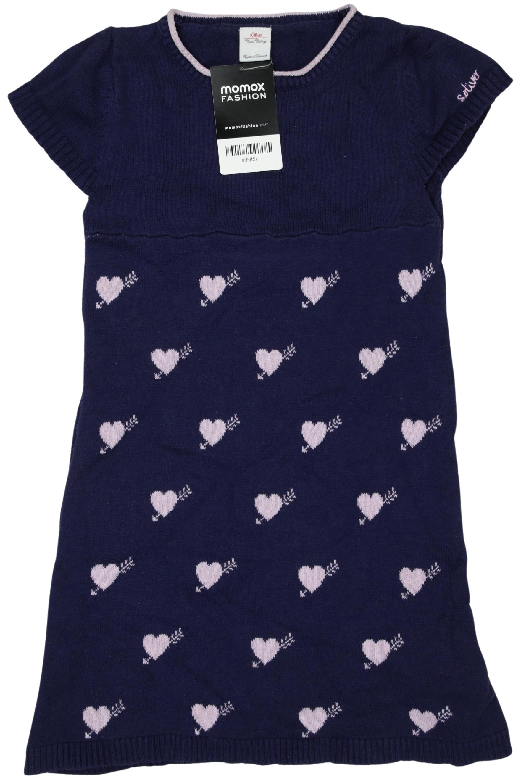 

s.Oliver Damen Kleid, marineblau, Gr. 116
