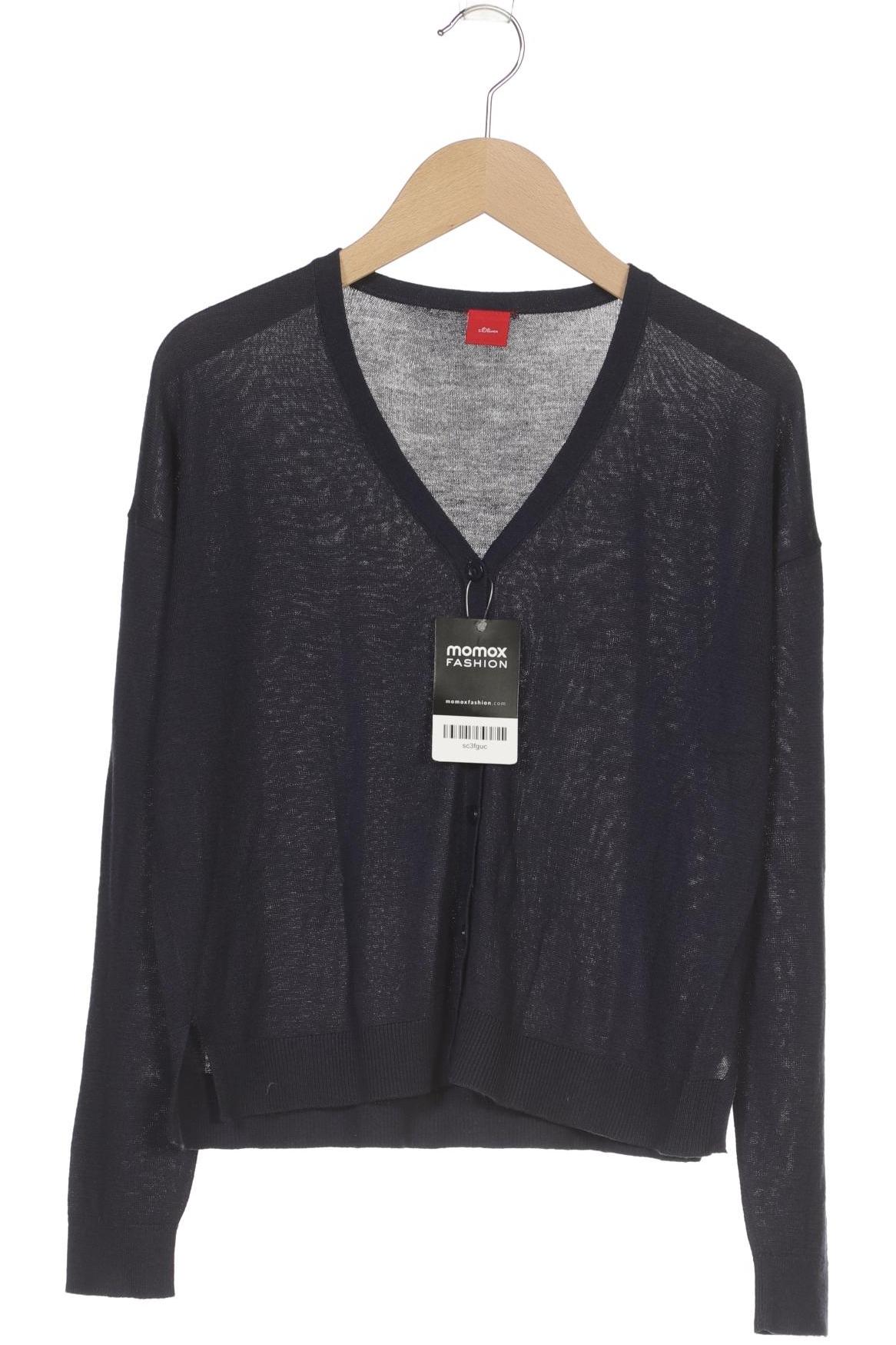 

s.Oliver Damen Strickjacke, marineblau, Gr. 164