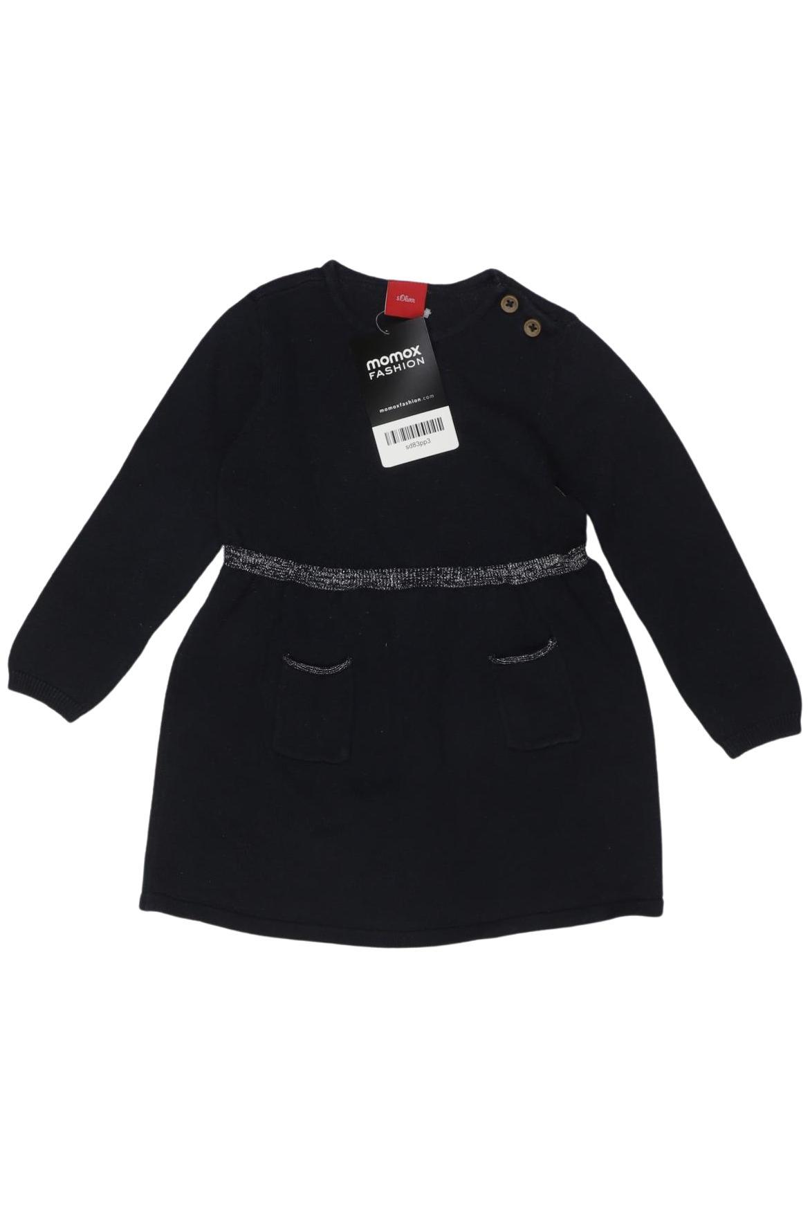 

s.Oliver Mädchen Kleid, marineblau, Gr. 80