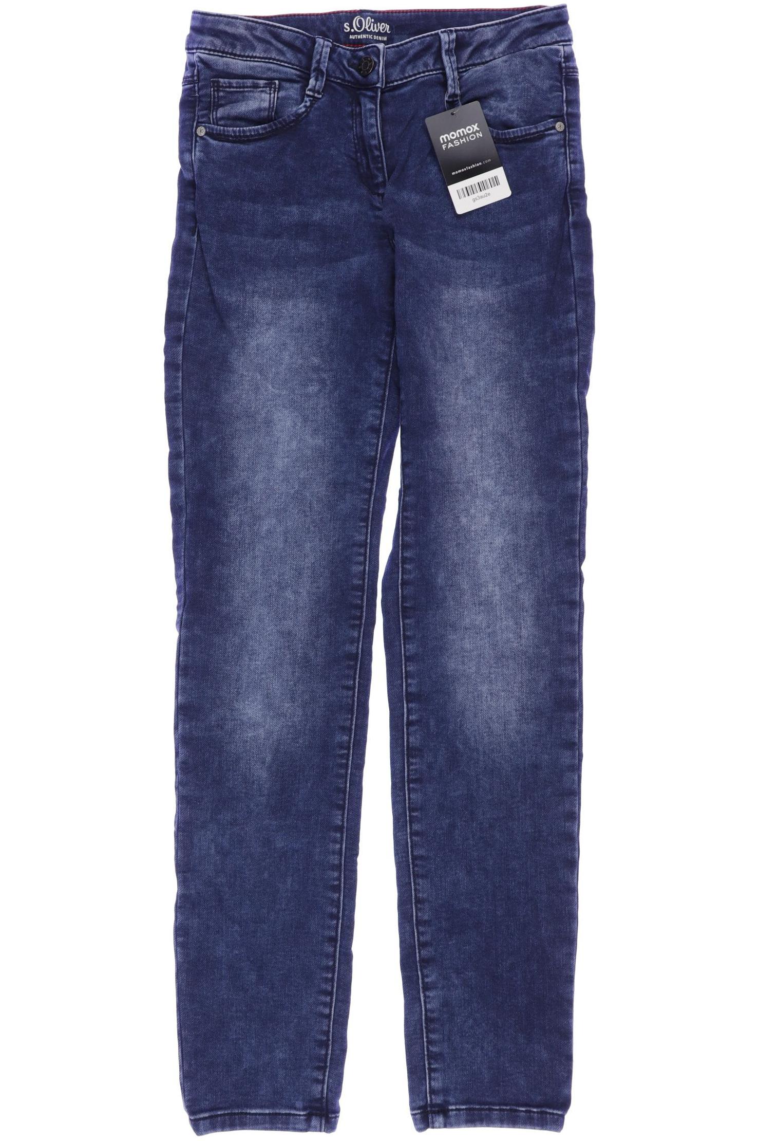 

s.Oliver Damen Jeans, blau, Gr. 164