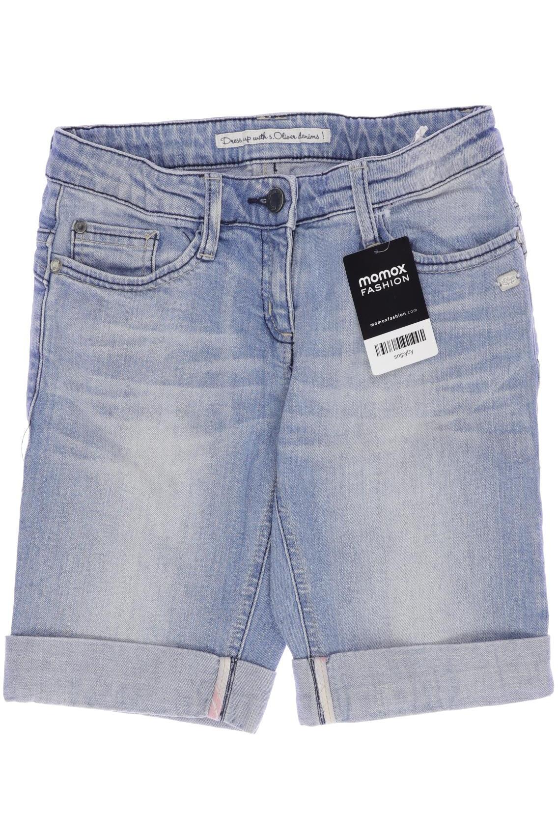 

s.Oliver Damen Shorts, blau, Gr. 146