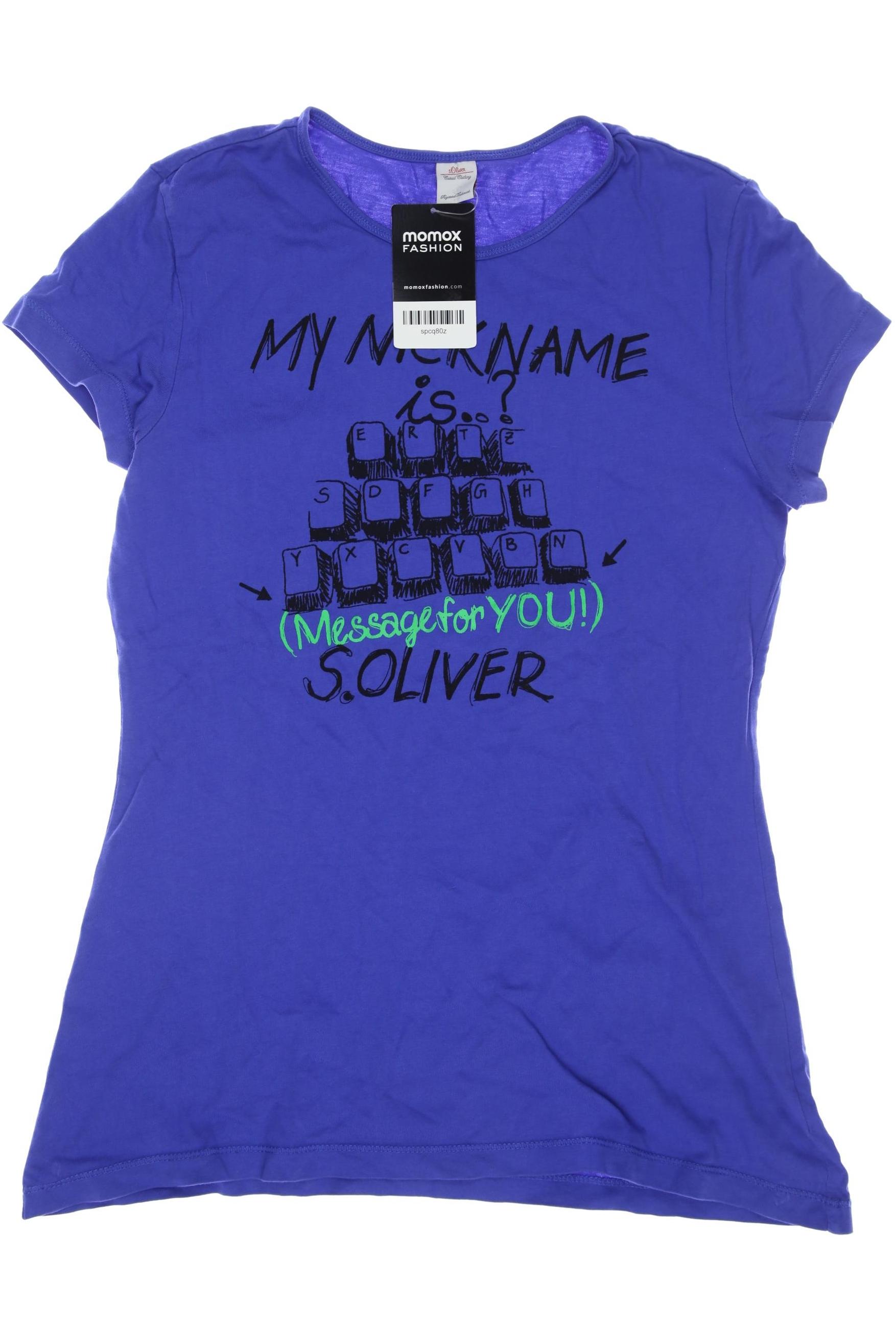 

s.Oliver Damen T-Shirt, marineblau, Gr. 176