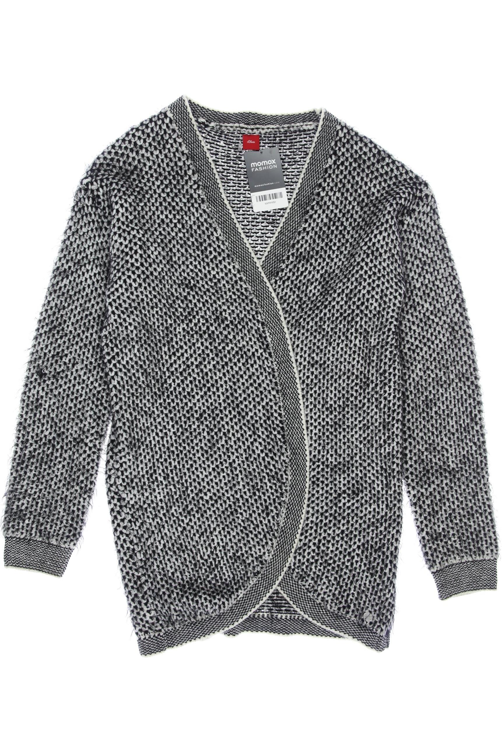 

s.Oliver Damen Strickjacke, grau, Gr. 176