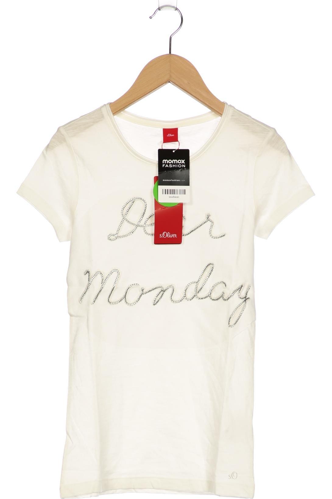 

s.Oliver Damen T-Shirt, weiß, Gr. 164
