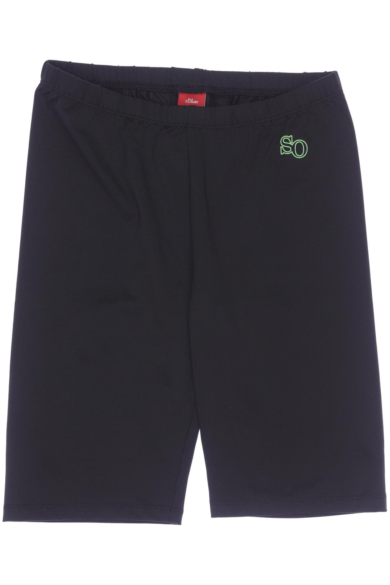 

s.Oliver Damen Shorts, schwarz, Gr. 152
