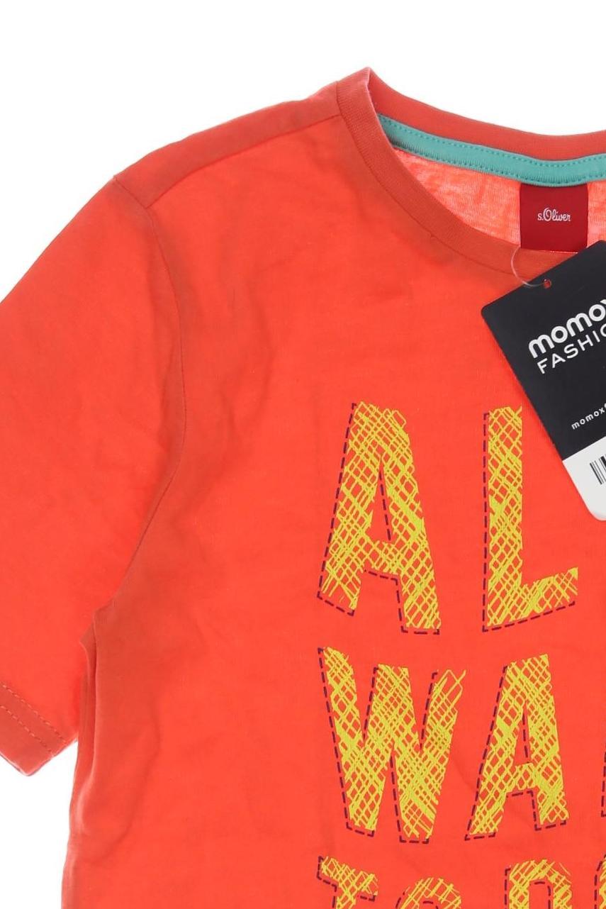 Thumbnail - s.Oliver Damen T-Shirt, orange, Gr. 128