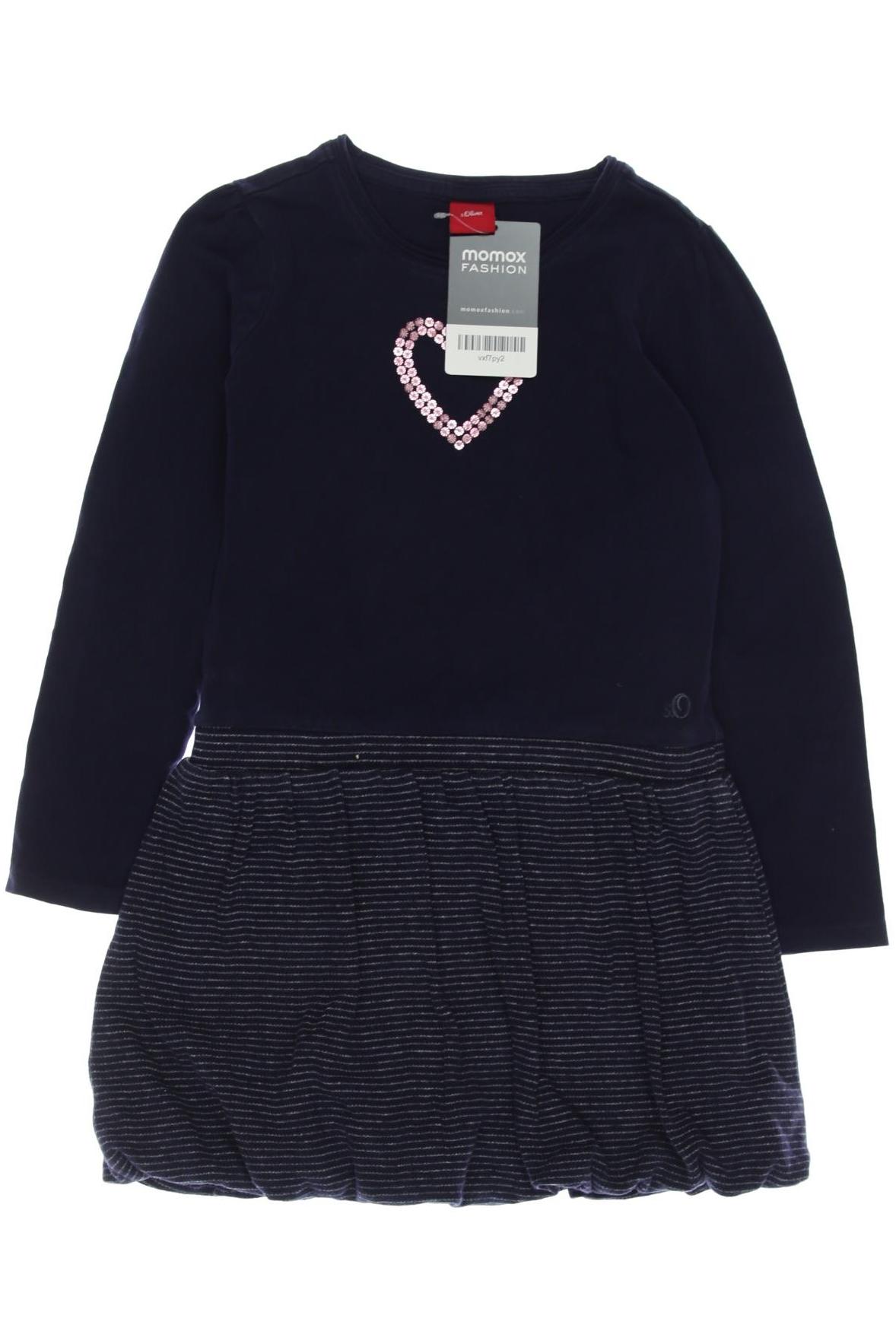

s.Oliver Damen Kleid, marineblau, Gr. 122