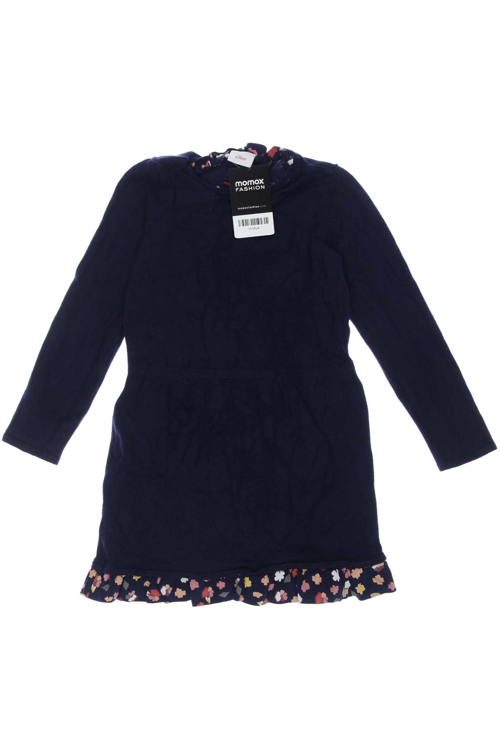 

s.Oliver Damen Kleid, marineblau, Gr. 116