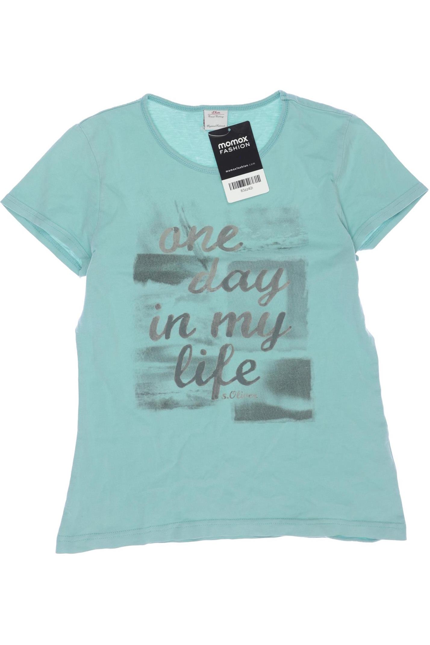 

s.Oliver Damen T-Shirt, türkis, Gr. 164