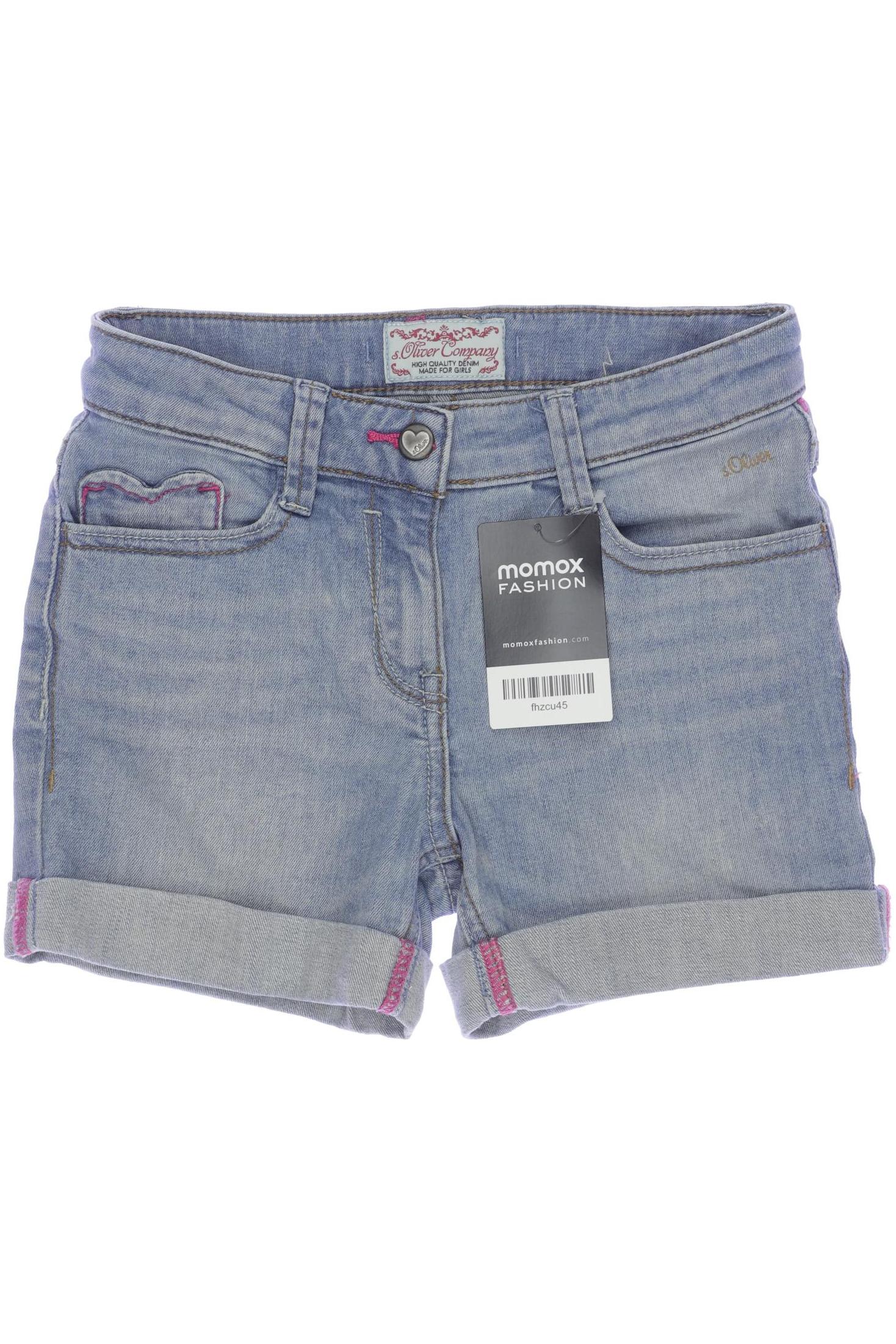 

s.Oliver Damen Shorts, blau, Gr. 128