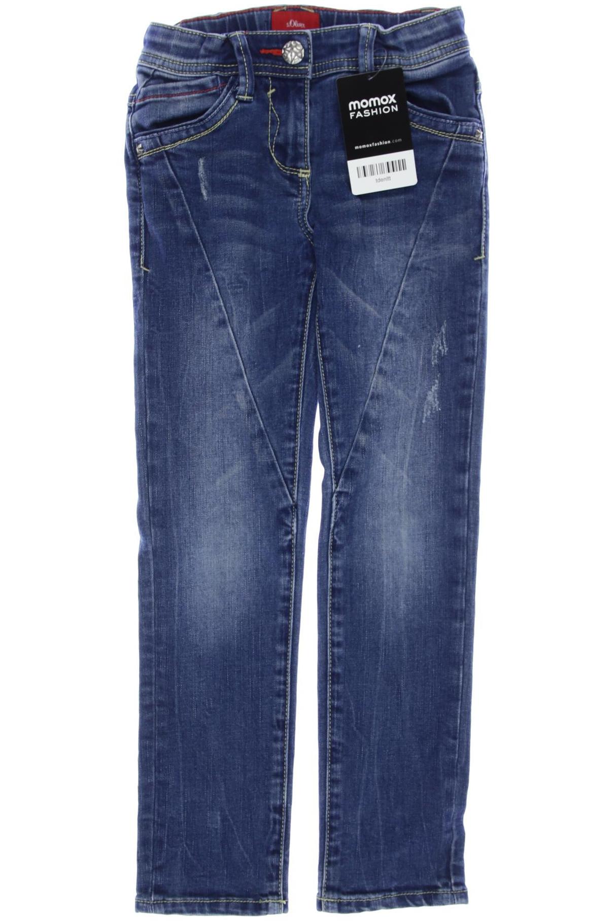 

s.Oliver Damen Jeans, blau, Gr. 110