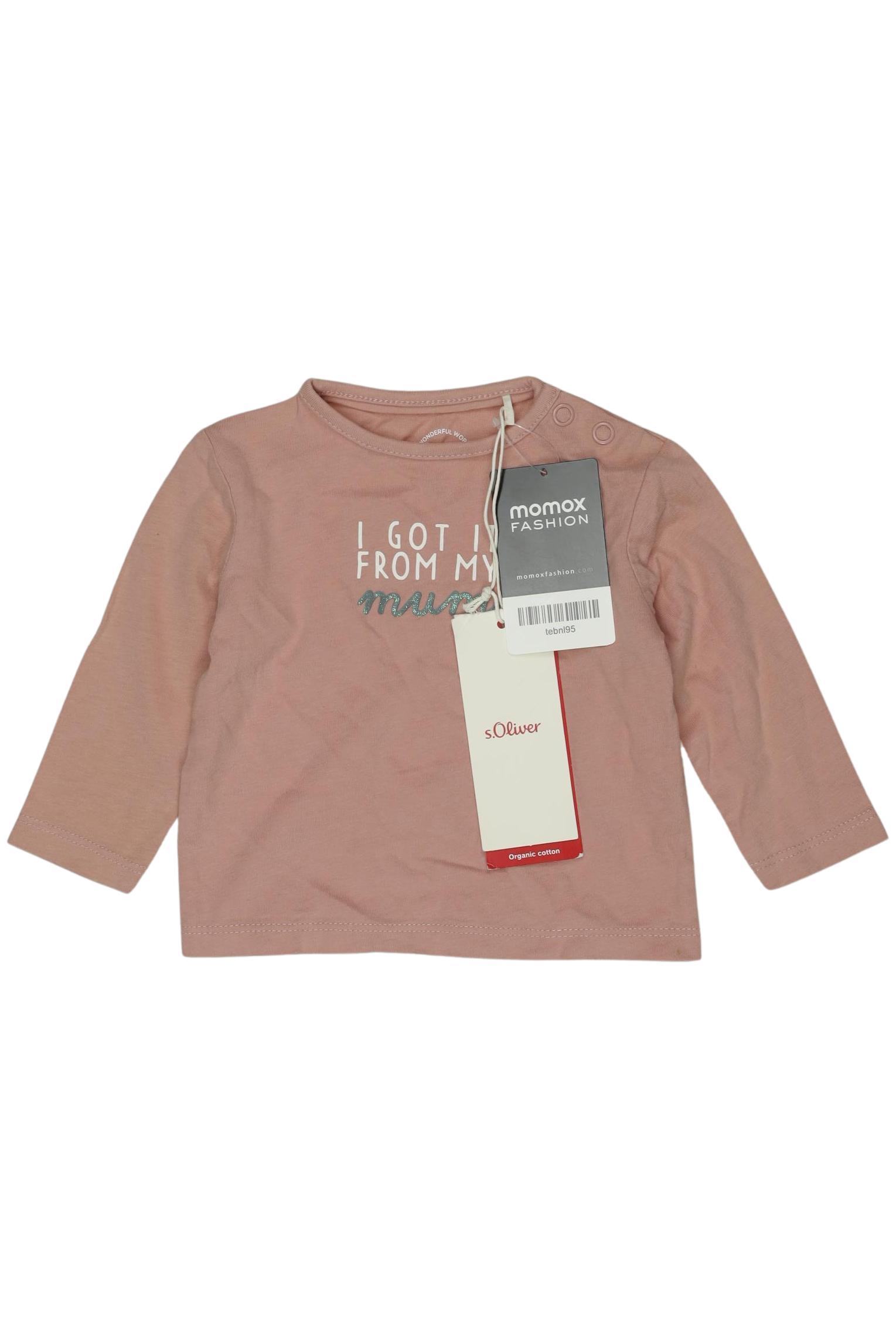 

s.Oliver Mädchen Langarmshirt, pink, Gr. 62
