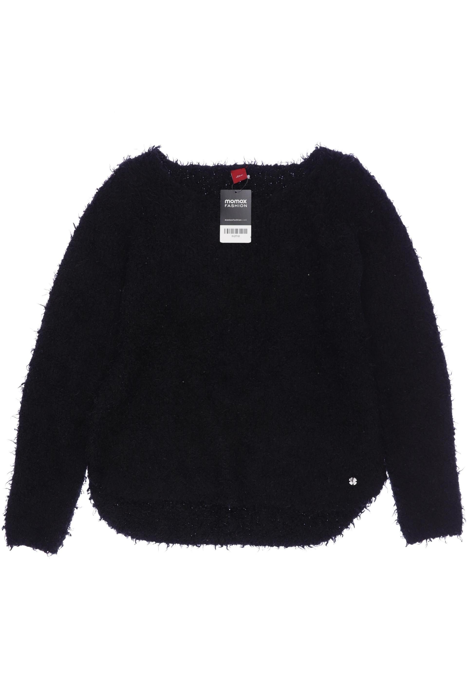 

s.Oliver Damen Pullover, schwarz, Gr. 176
