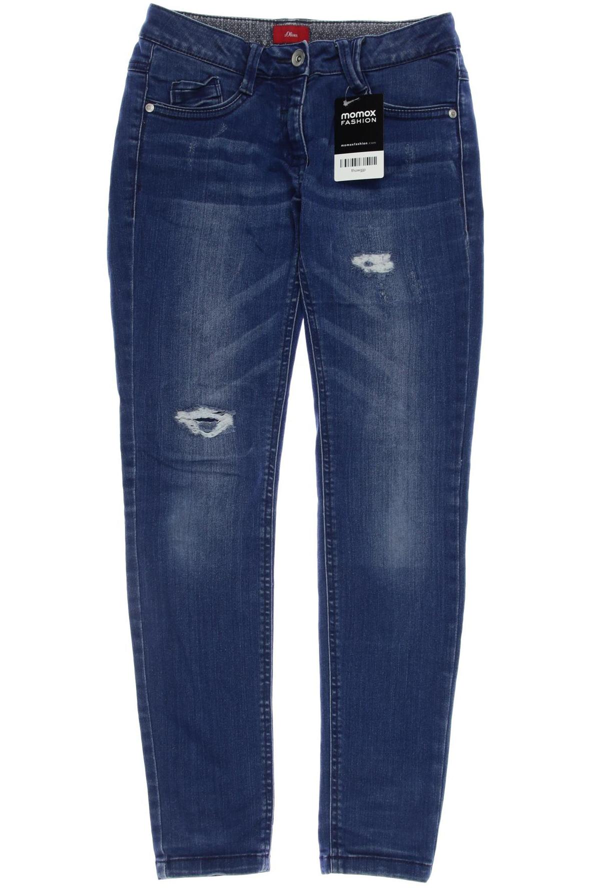 

s.Oliver Damen Jeans, blau, Gr. 146