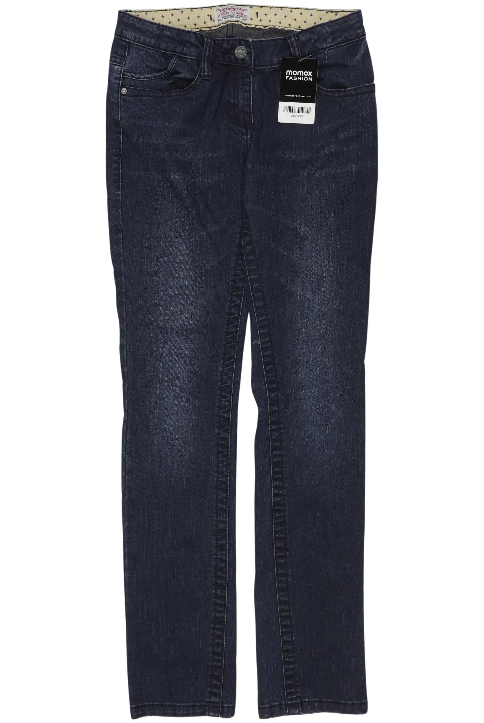 

s.Oliver Mädchen Jeans, marineblau, Gr. 152
