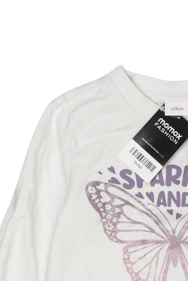 Thumbnail - s.Oliver Mädchen Hoodies &amp; Sweater, weiß, Gr. 116