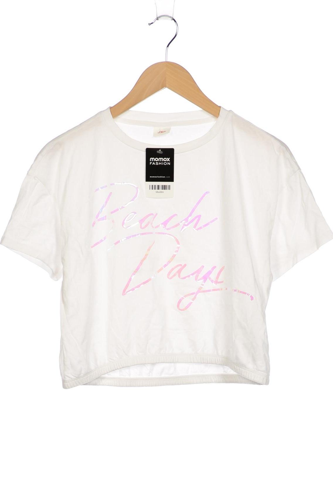 

s.Oliver Damen T-Shirt, weiß, Gr. 164