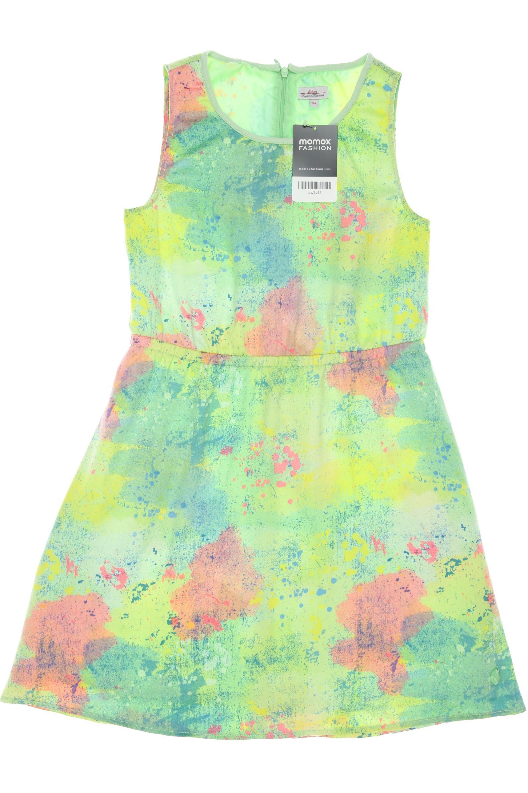 

s.Oliver Damen Kleid, mehrfarbig, Gr. 146