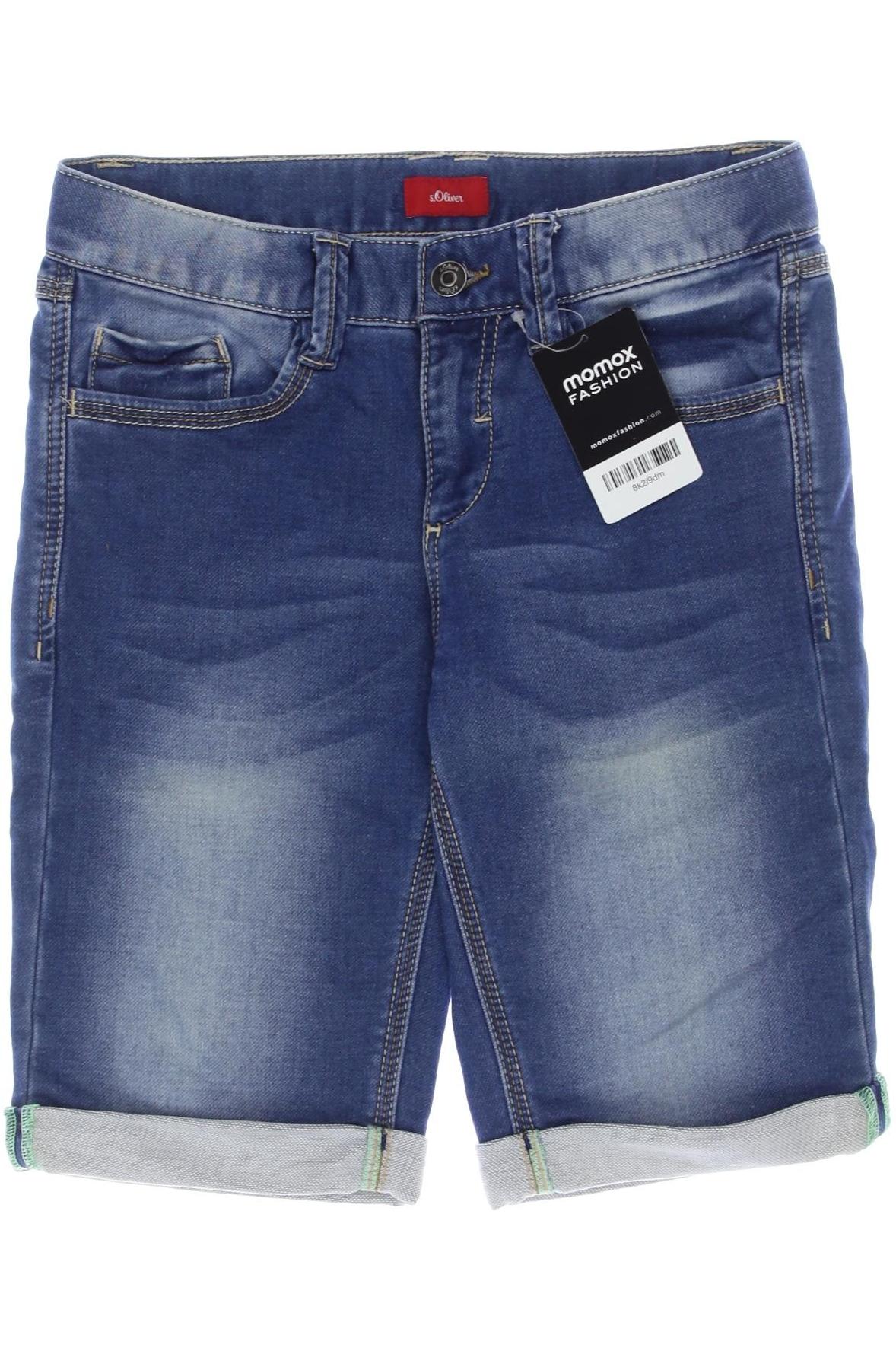 

s.Oliver Damen Shorts, blau, Gr. 146