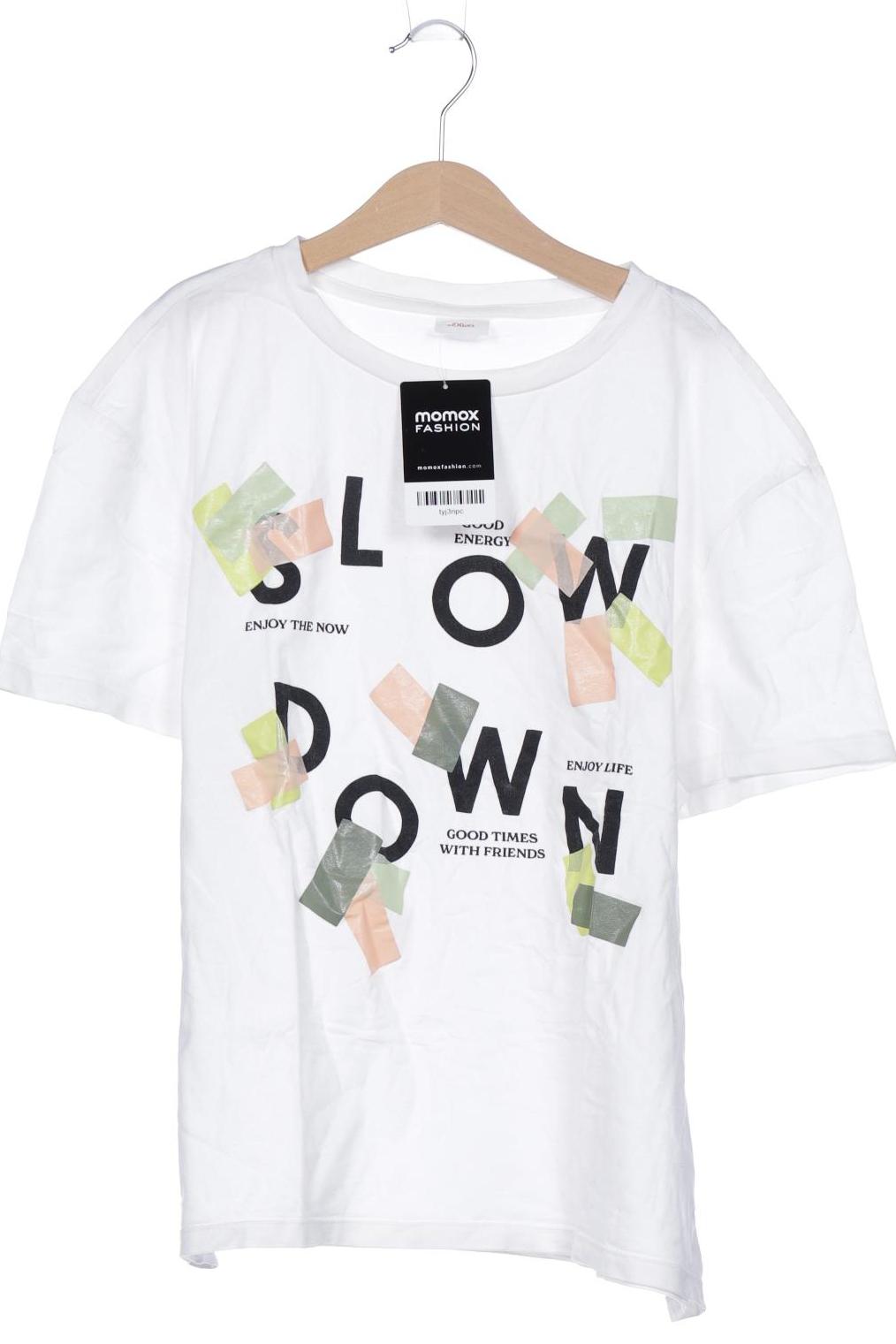 

s.Oliver Mädchen T-Shirt, weiß