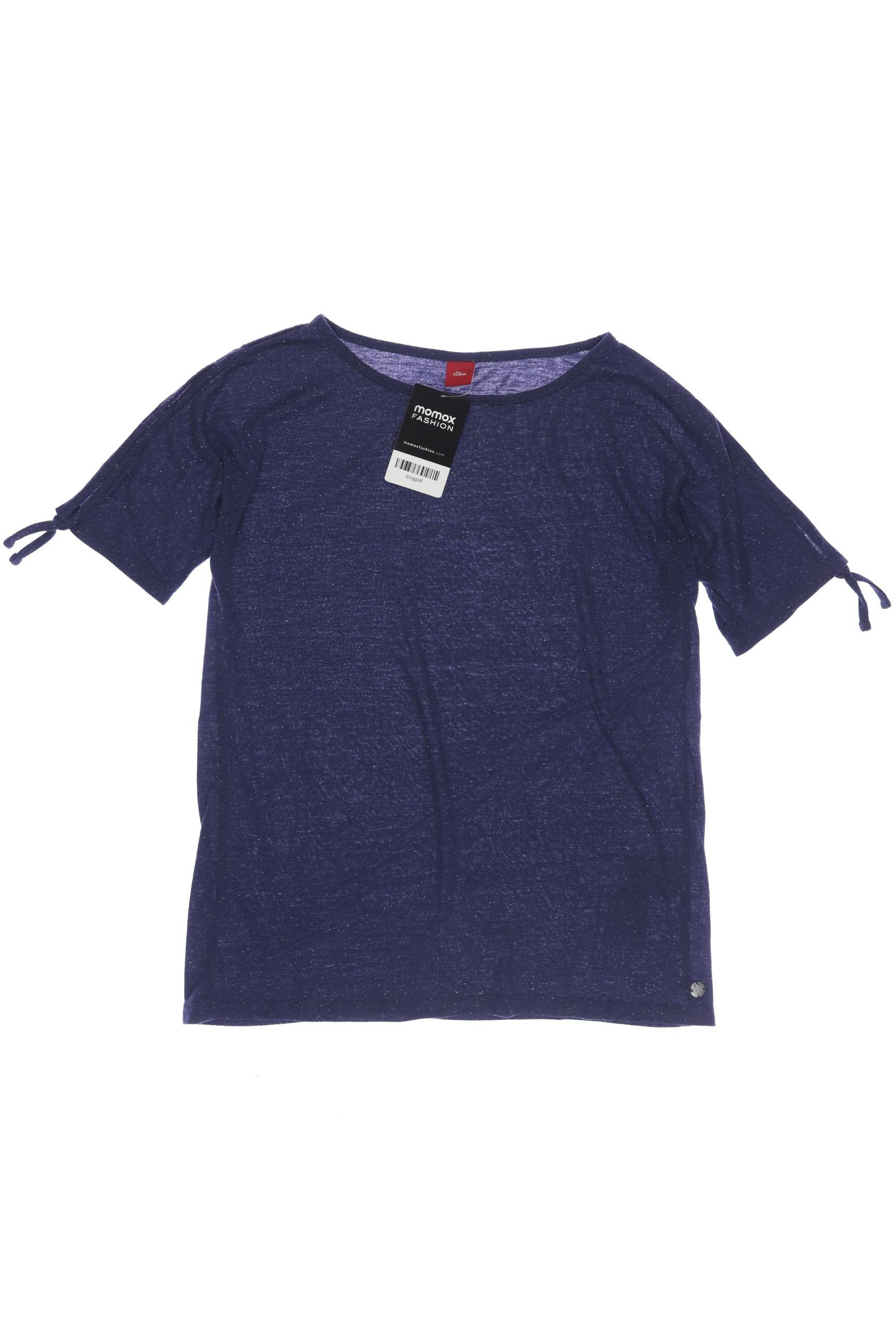 

s.Oliver Mädchen T-Shirt, marineblau
