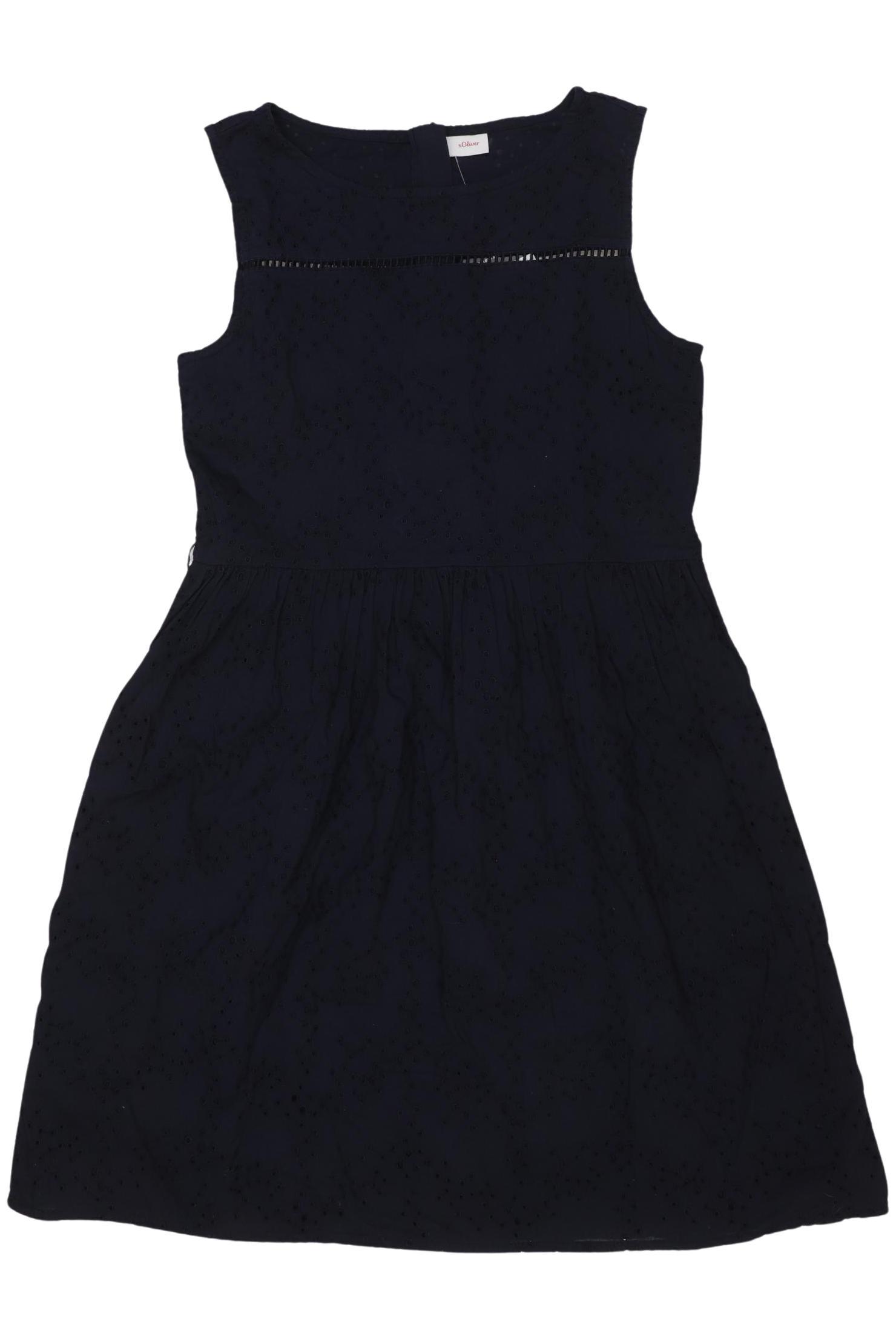 

s.Oliver Mädchen Kleid, marineblau, Gr. 158