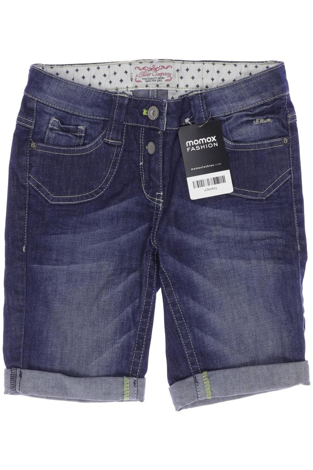 

s.Oliver Damen Shorts, marineblau, Gr. 140