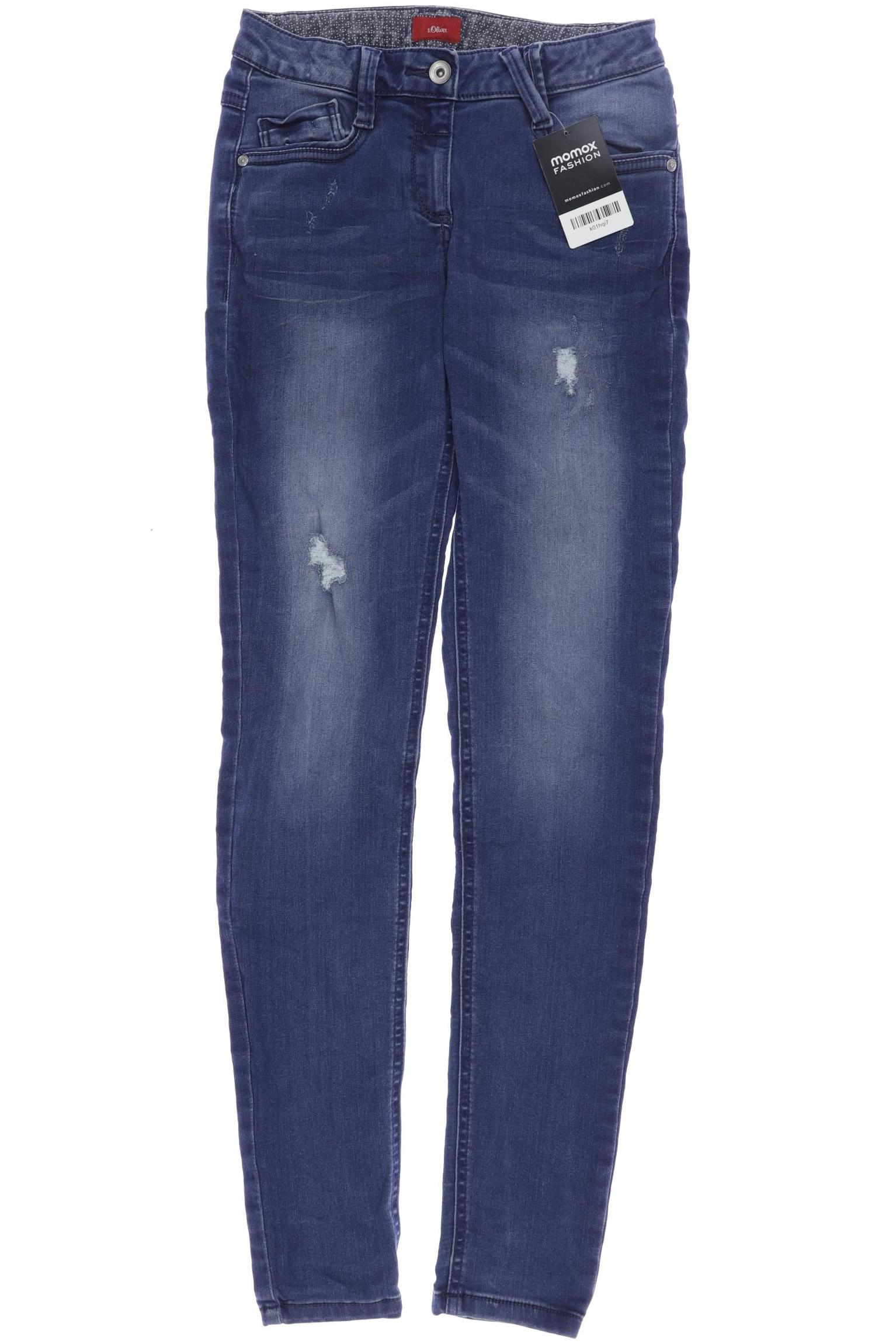 

s.Oliver Mädchen Jeans, marineblau, Gr. 164
