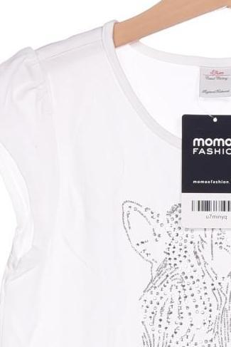 Thumbnail - s.Oliver Mädchen T-Shirt, weiß, Gr. 128