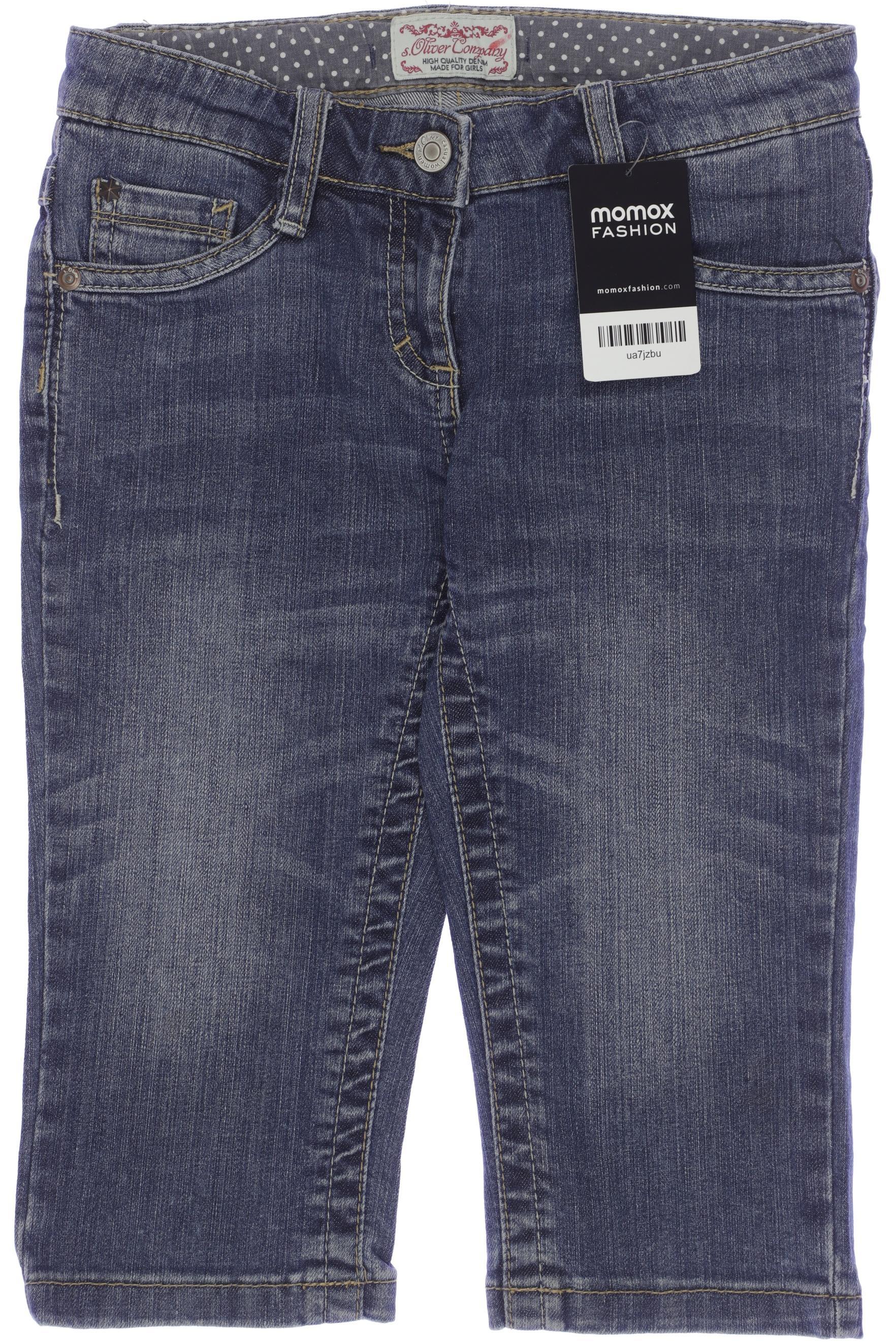 

s.Oliver Damen Shorts, blau, Gr. 140
