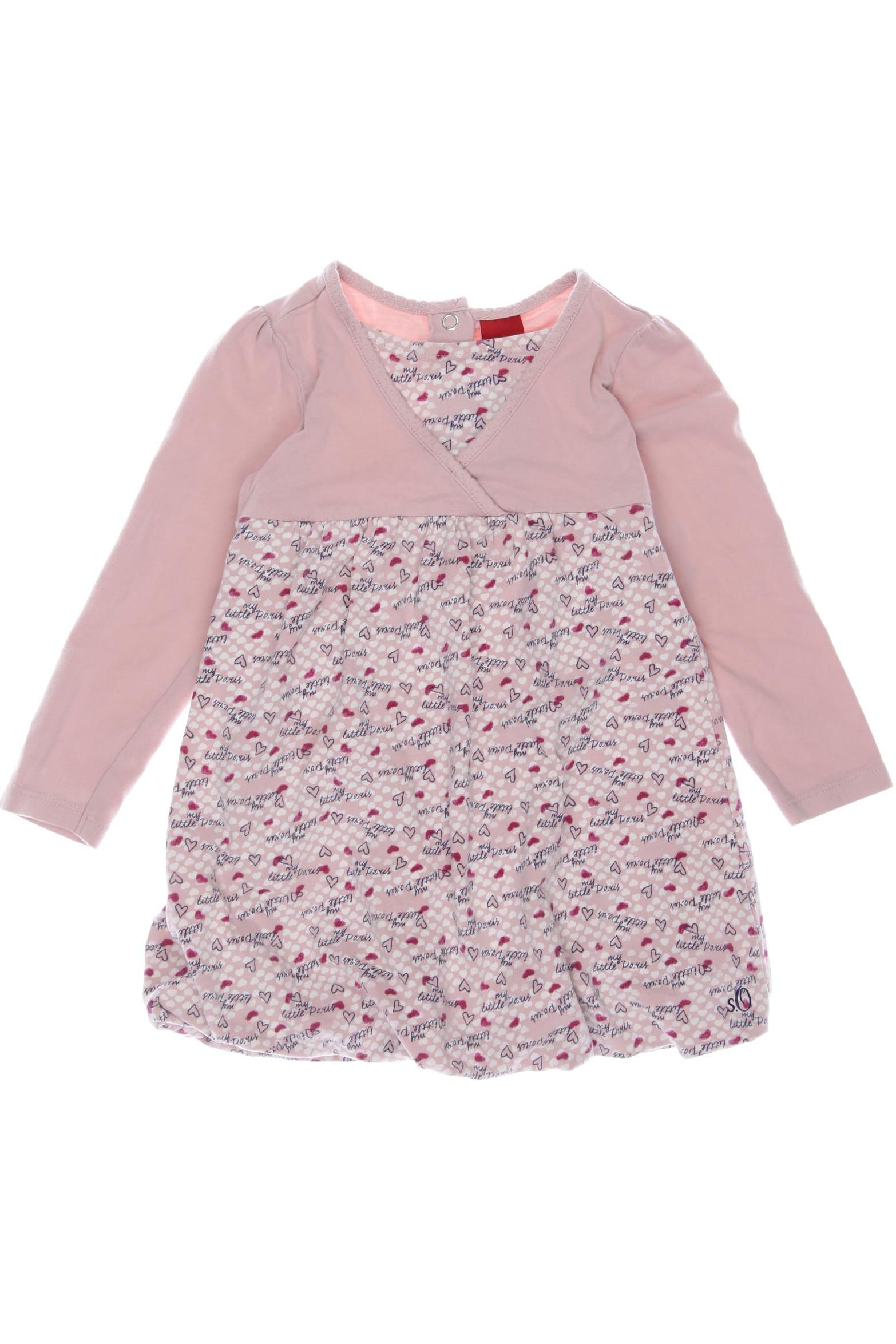

s.Oliver Mädchen Kleid, pink, Gr. 98