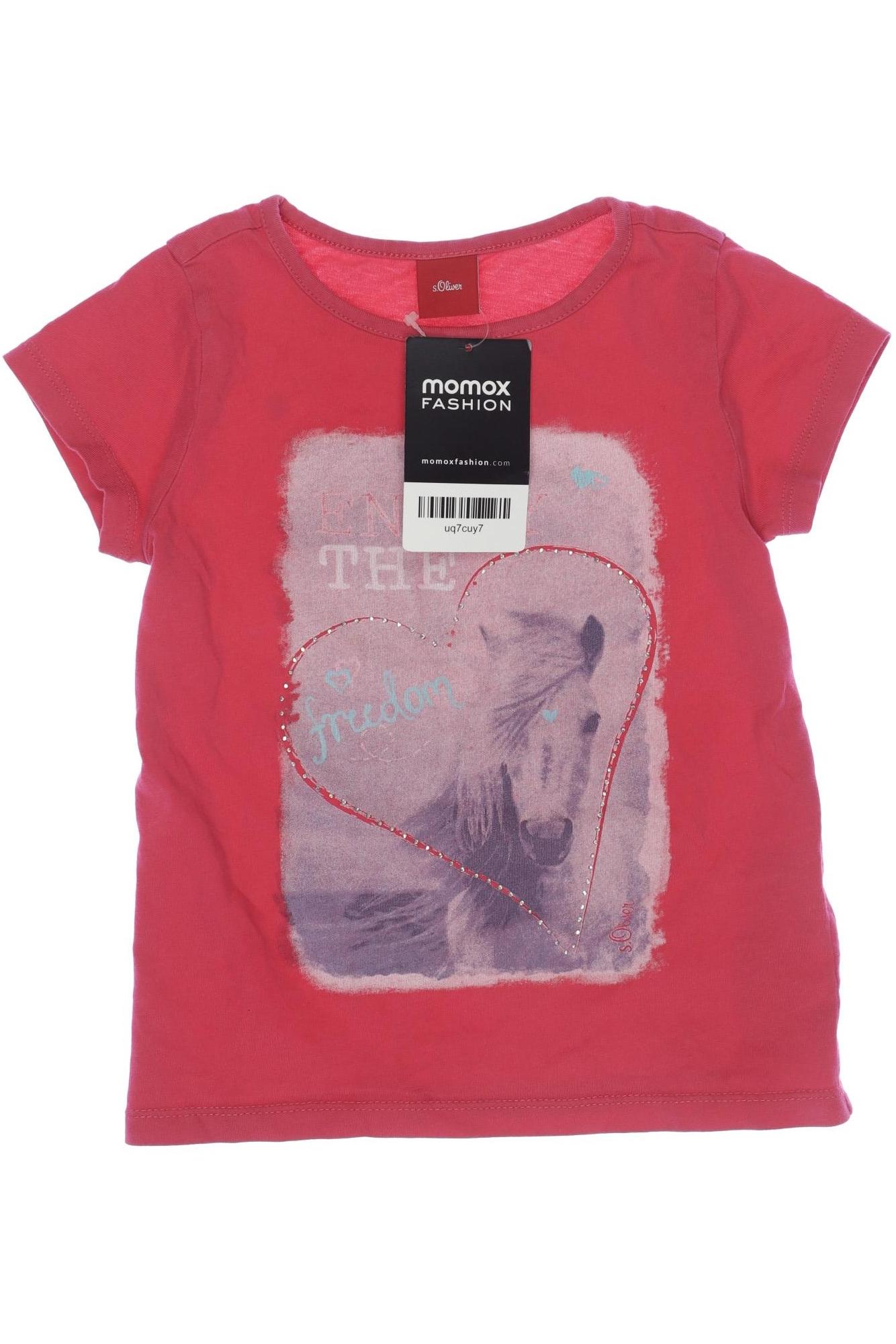 

s.Oliver Damen T-Shirt, pink, Gr. 92