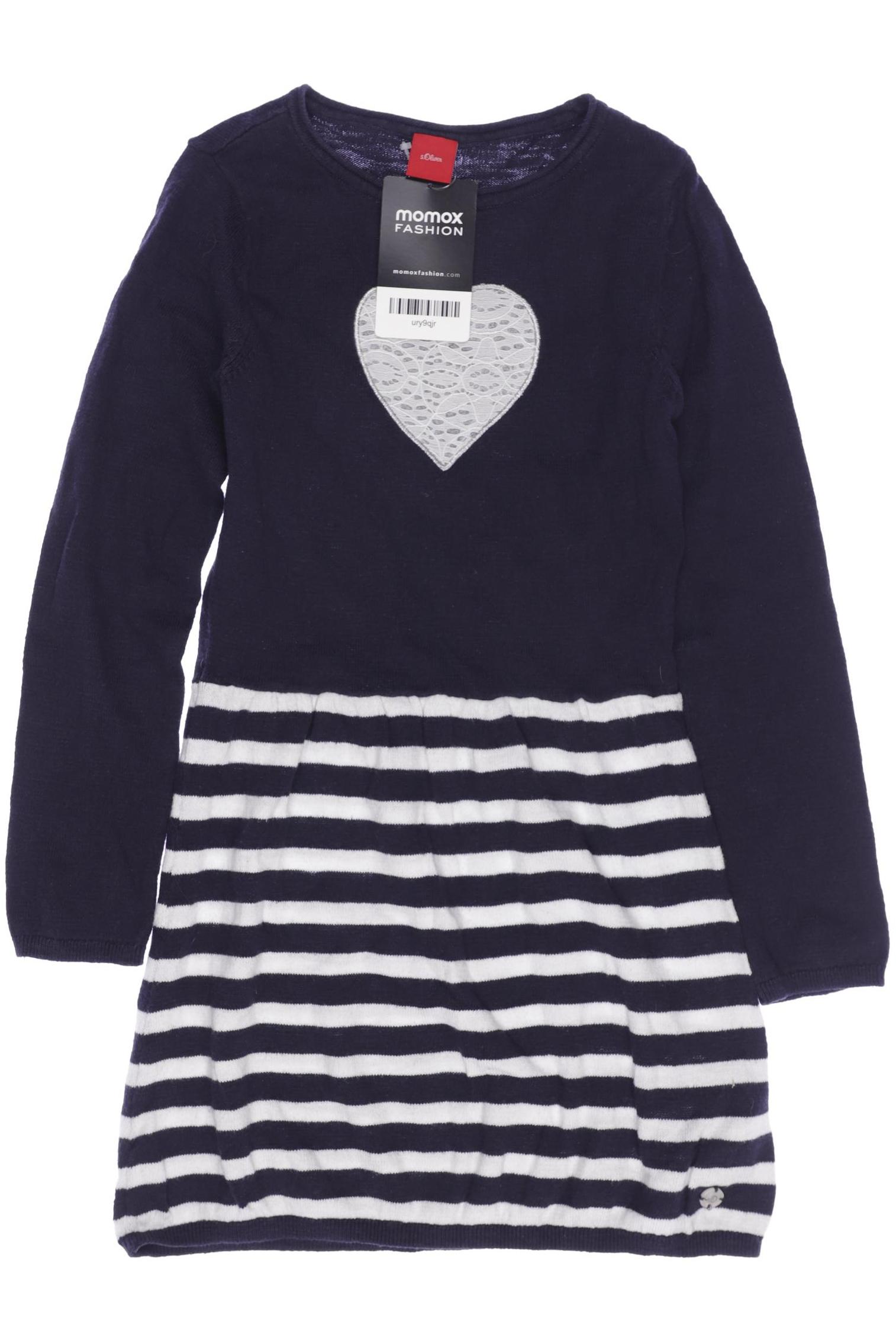 

s.Oliver Damen Kleid, marineblau, Gr. 122