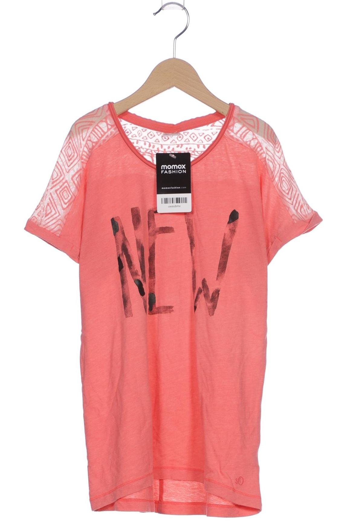 

s.Oliver Damen T-Shirt, orange, Gr. 152