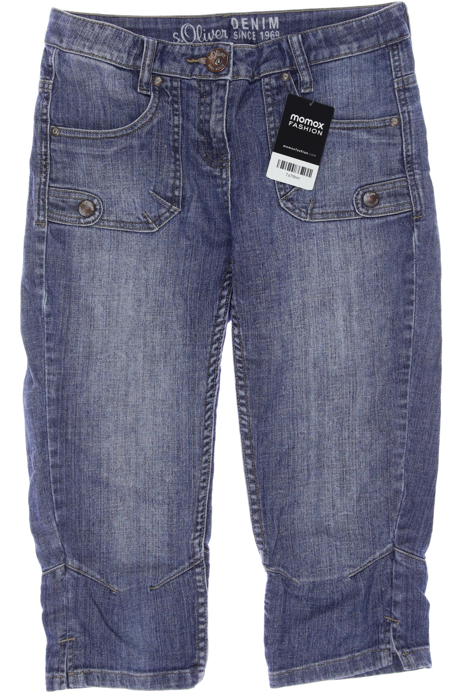

s.Oliver Damen Shorts, blau, Gr. 176