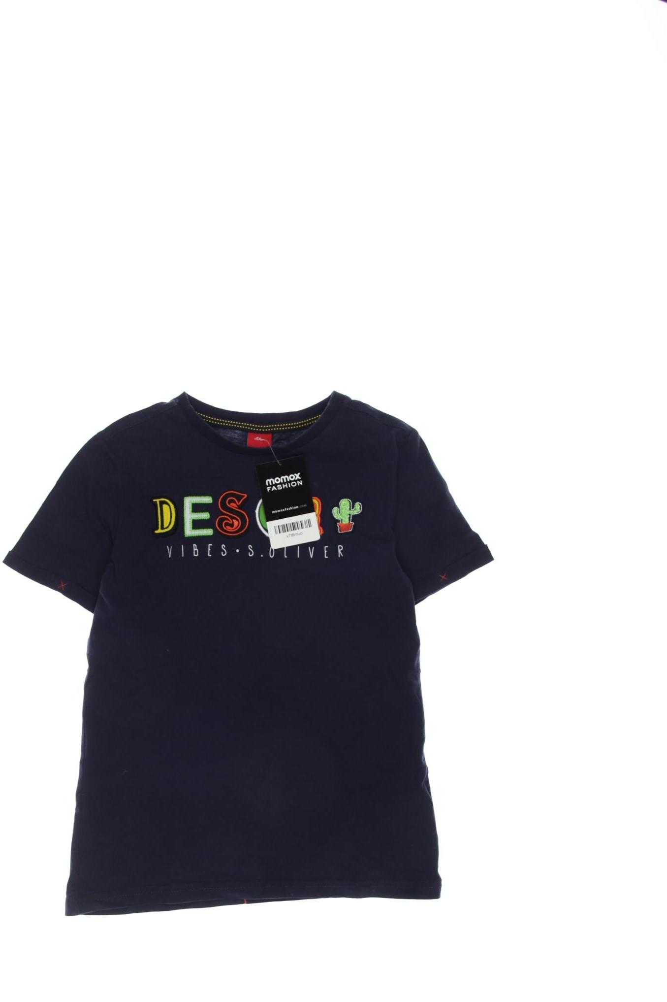 

s.Oliver Damen T-Shirt, marineblau, Gr. 128