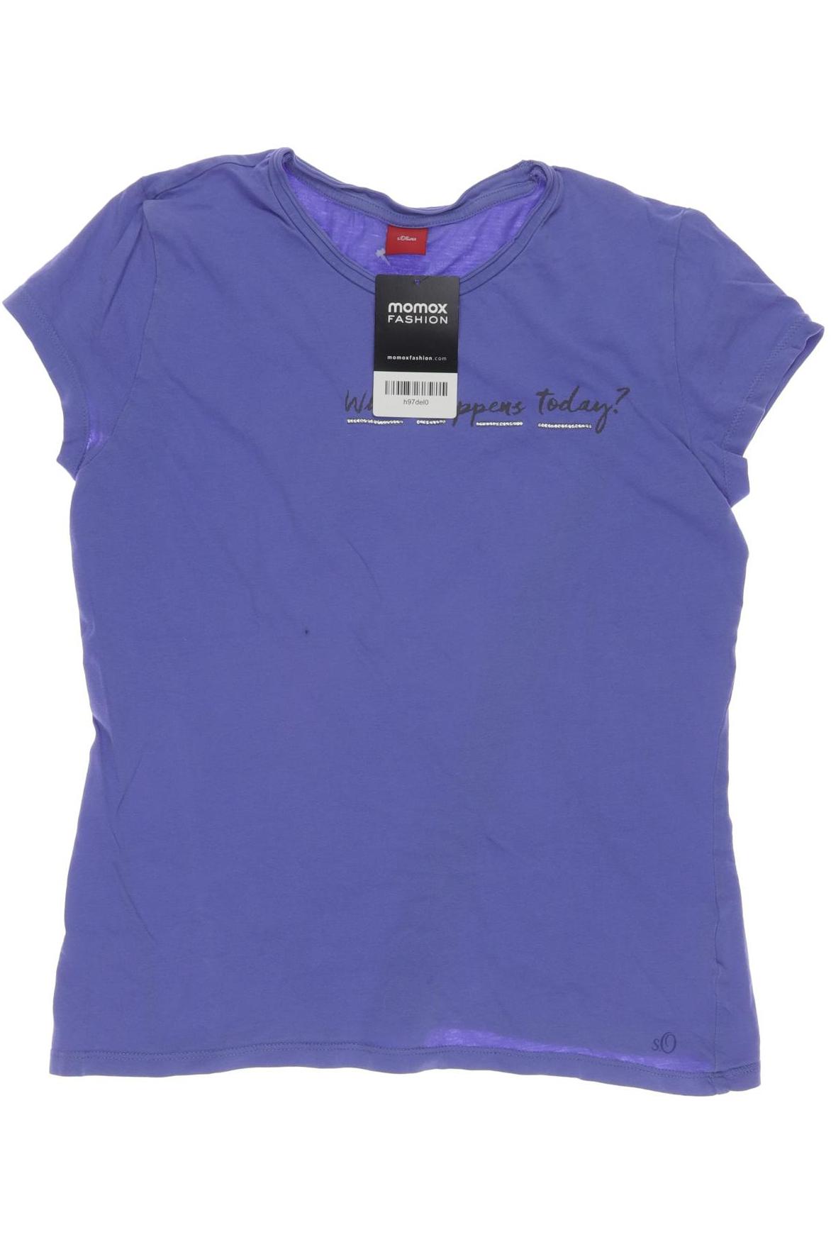 

s.Oliver Damen T-Shirt, blau, Gr. 164