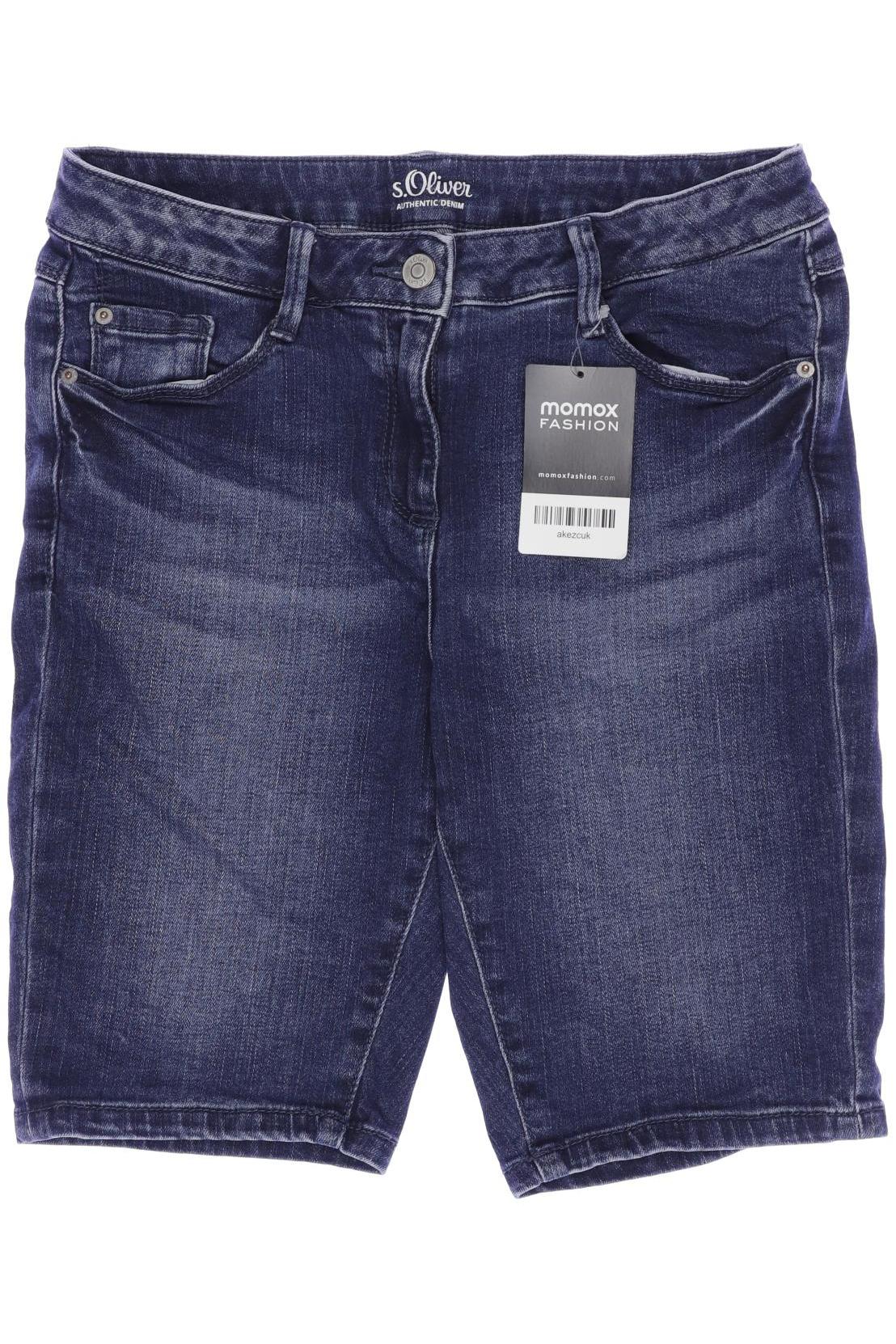 

s.Oliver Damen Shorts, blau, Gr. 152
