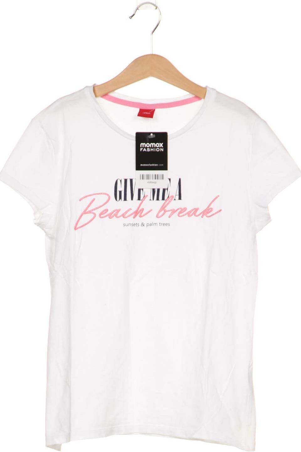 

s.Oliver Mädchen T-Shirt, weiß